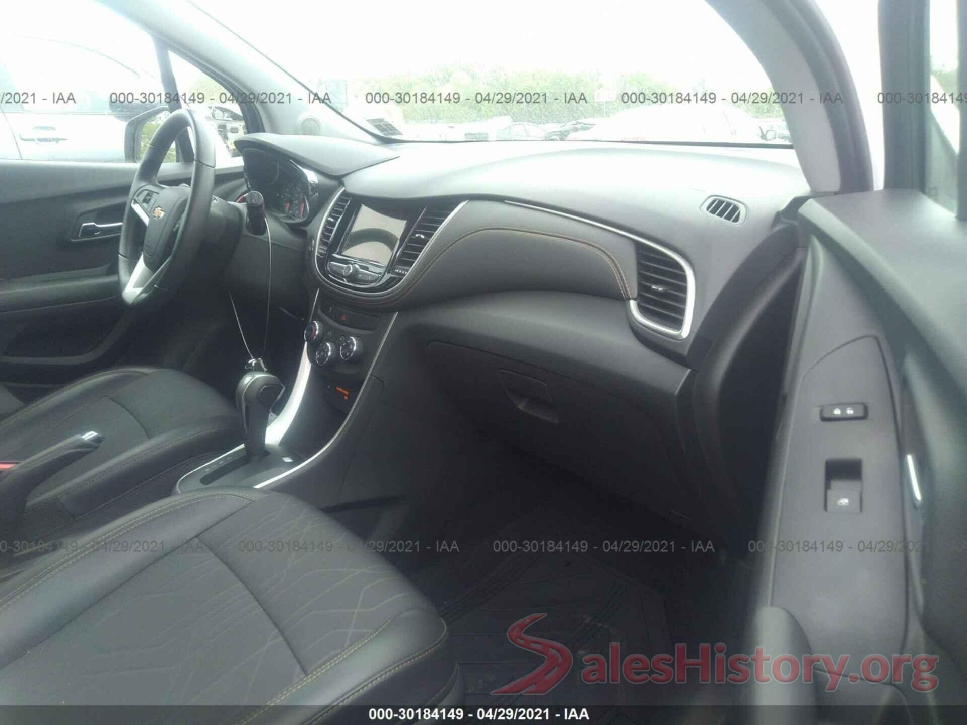 KL7CJPSBXKB751323 2019 CHEVROLET TRAX