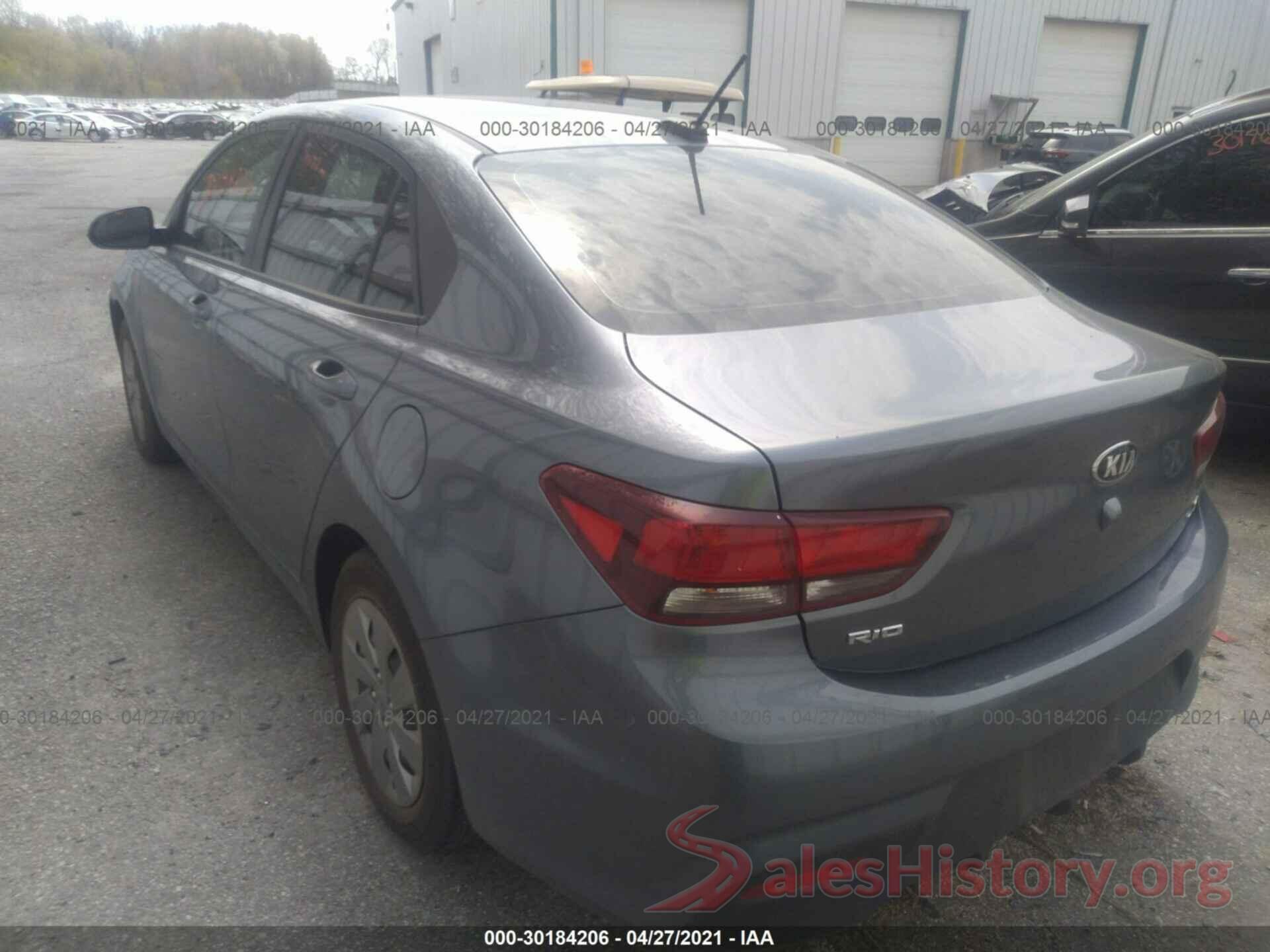 3KPA24AD1LE268462 2020 KIA RIO