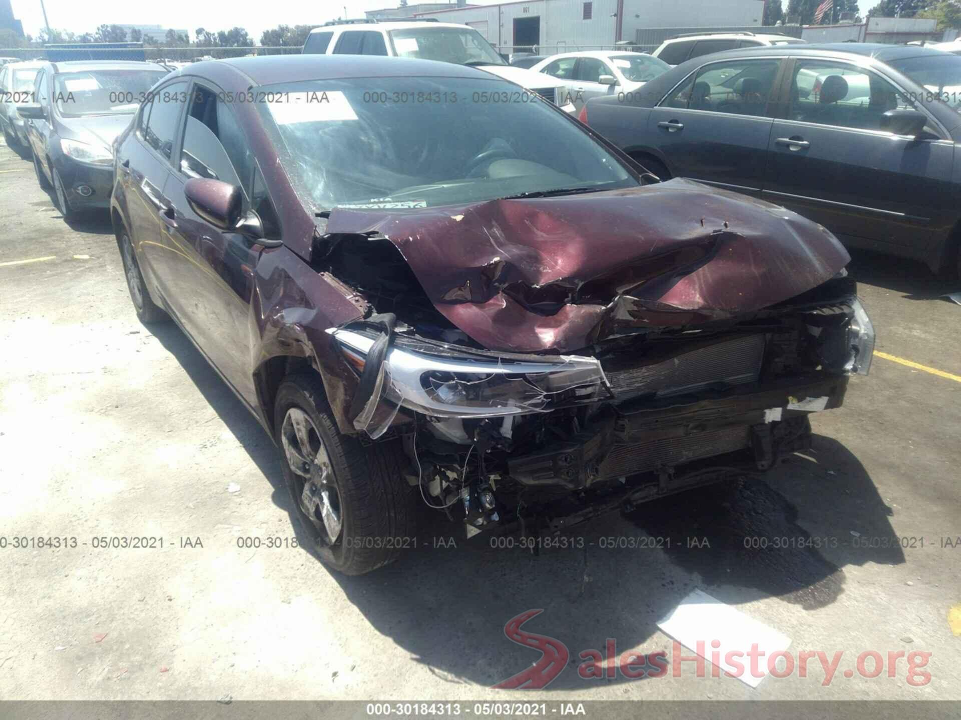 3KPFK4A70HE122450 2017 KIA FORTE