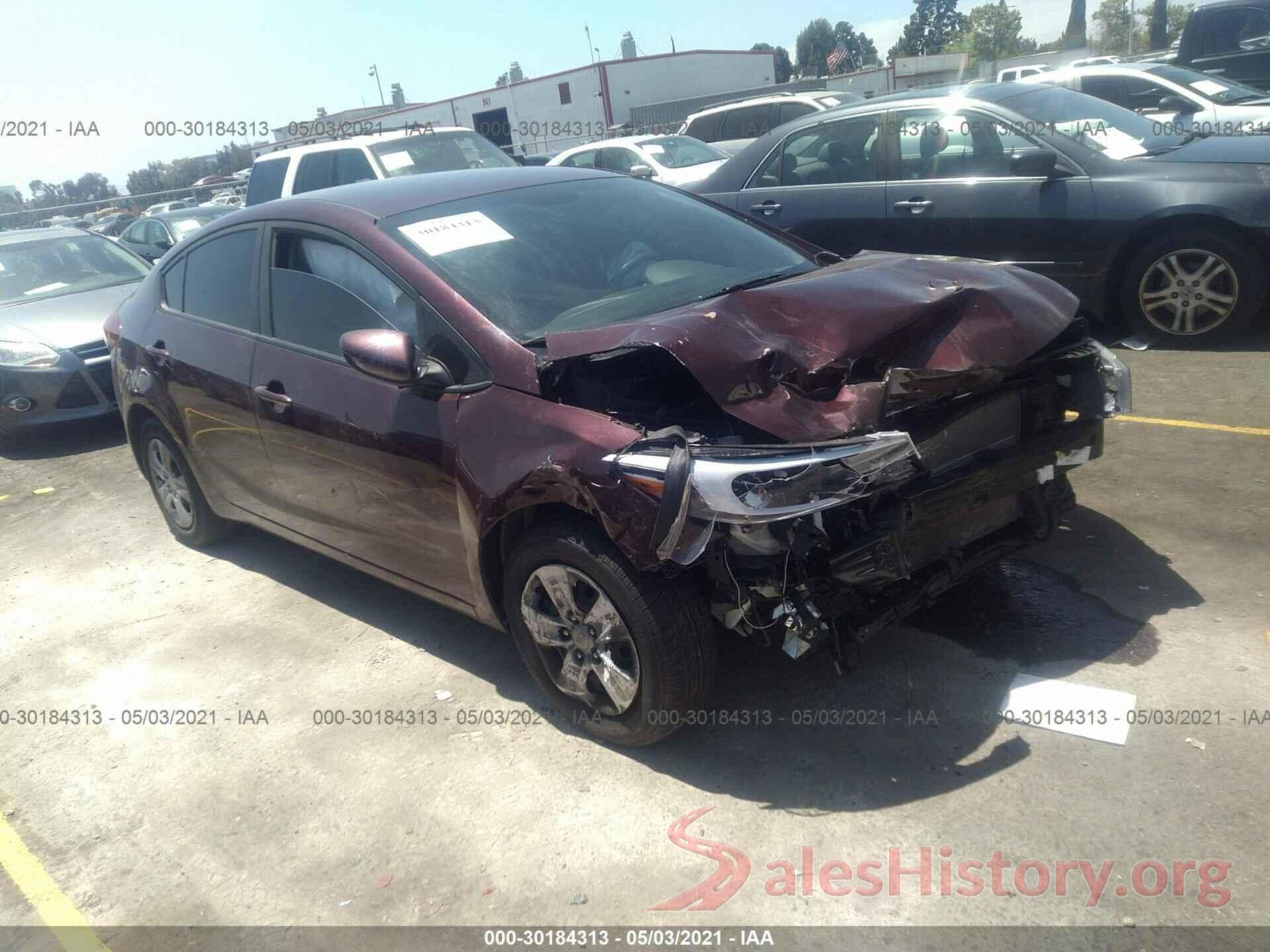 3KPFK4A70HE122450 2017 KIA FORTE