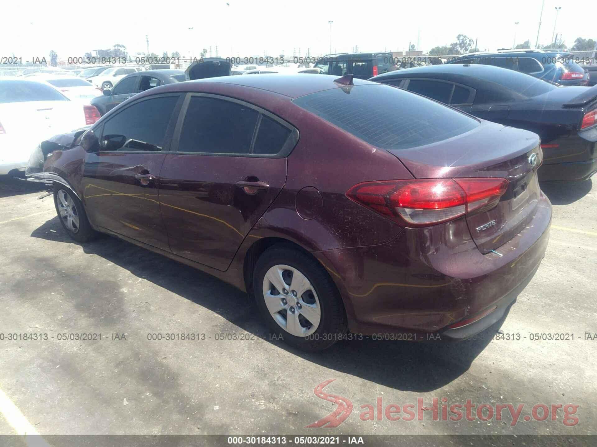 3KPFK4A70HE122450 2017 KIA FORTE