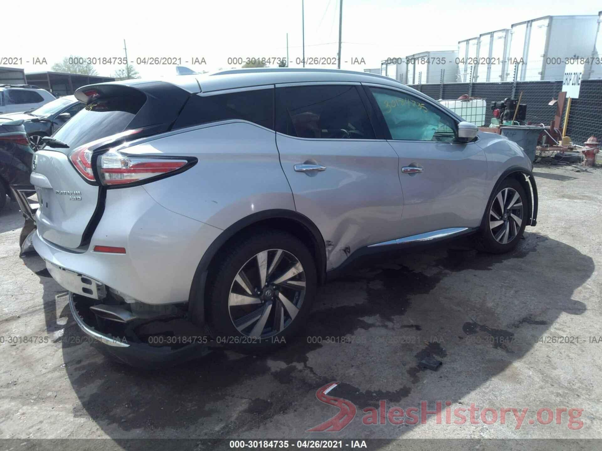 5N1AZ2MH0GN161382 2016 NISSAN MURANO