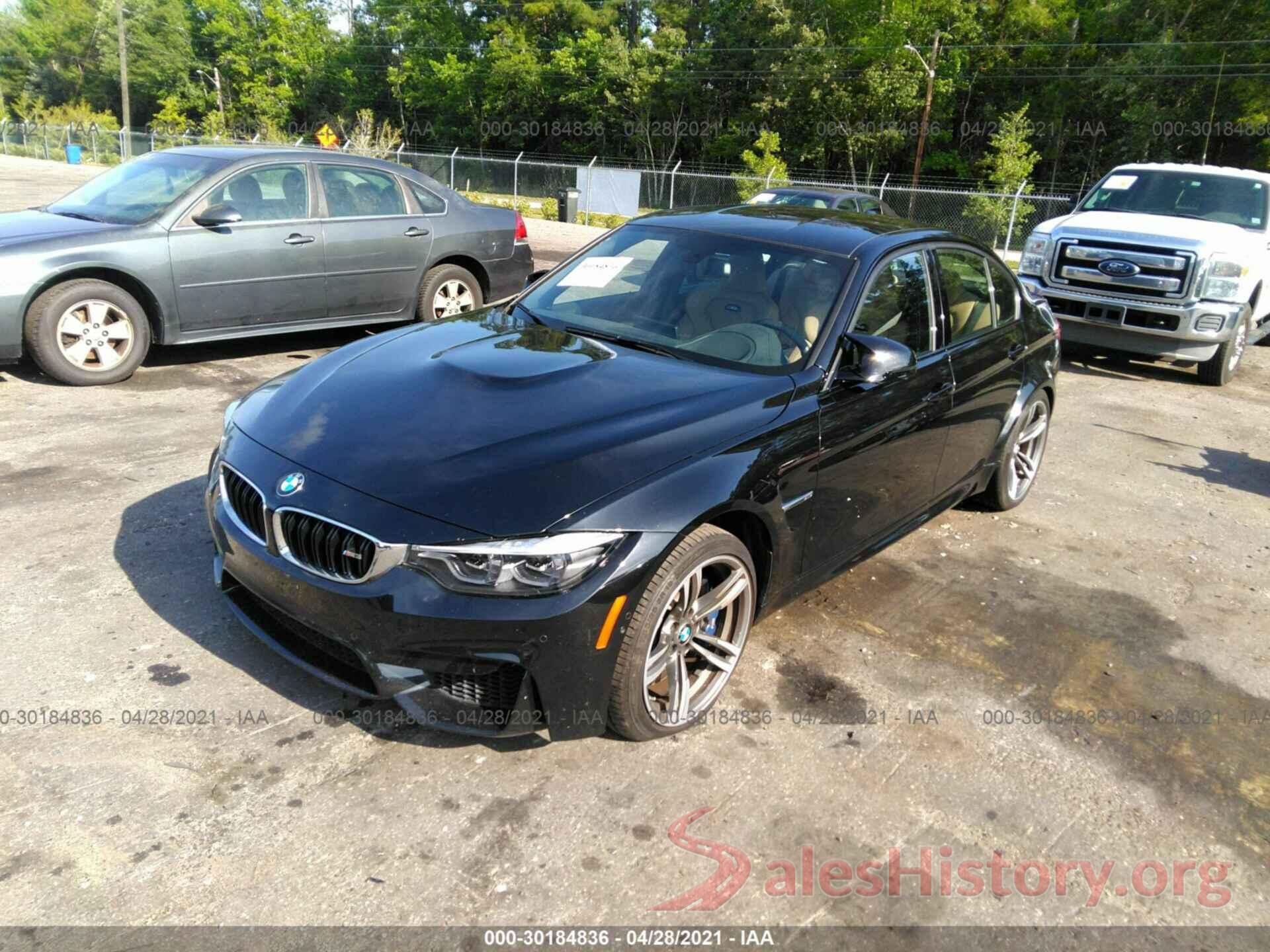 WBS8M9C51J5J80055 2018 BMW M3