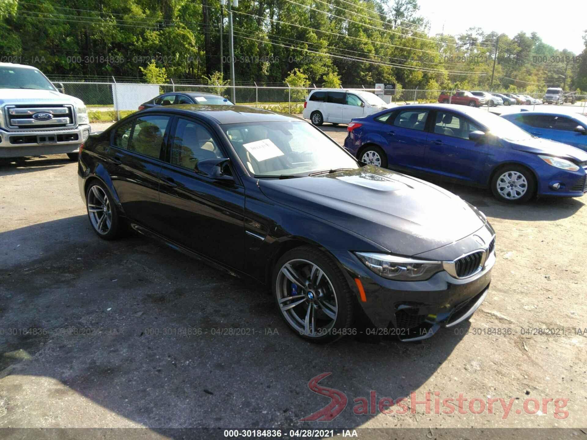 WBS8M9C51J5J80055 2018 BMW M3