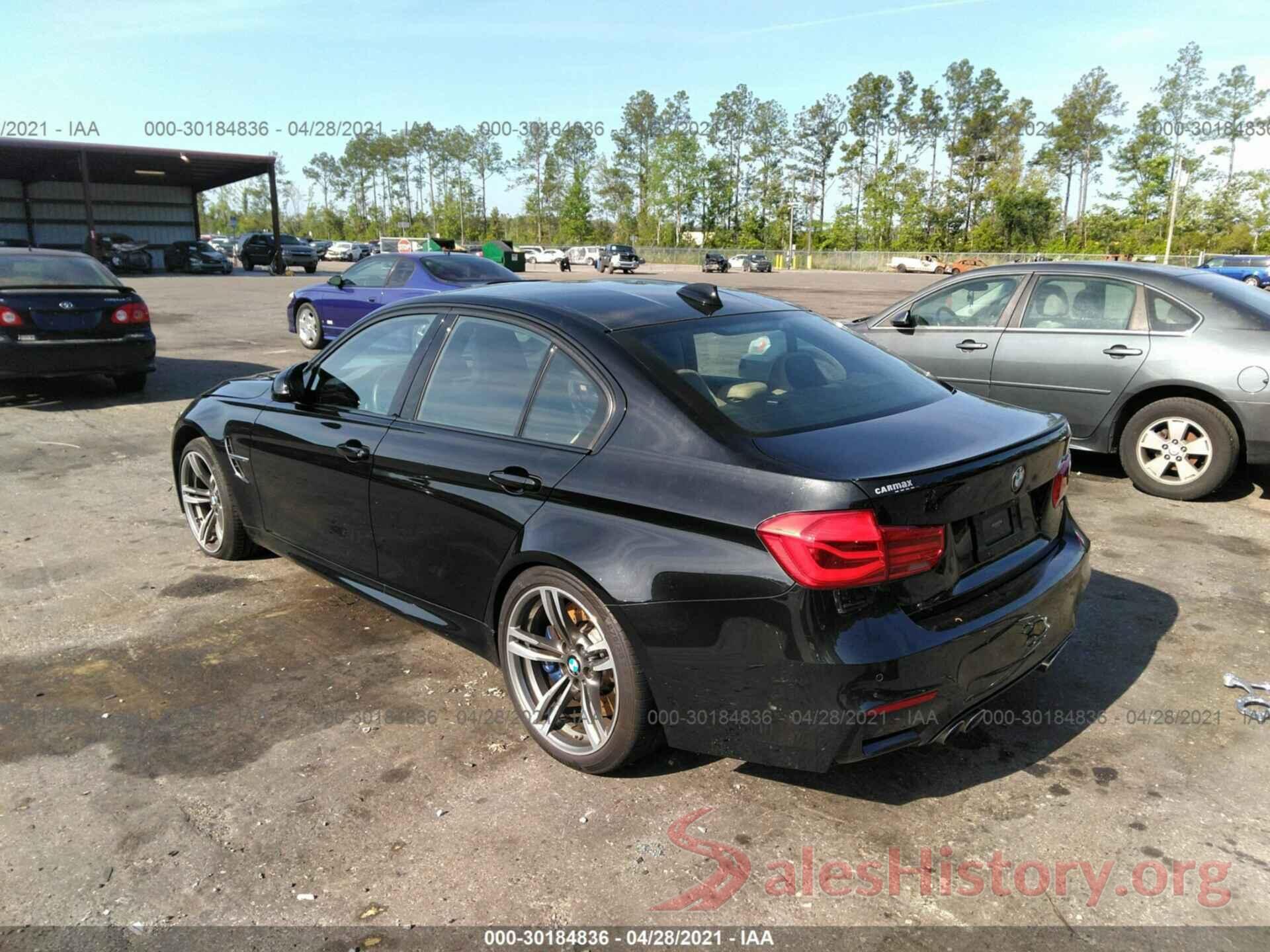 WBS8M9C51J5J80055 2018 BMW M3