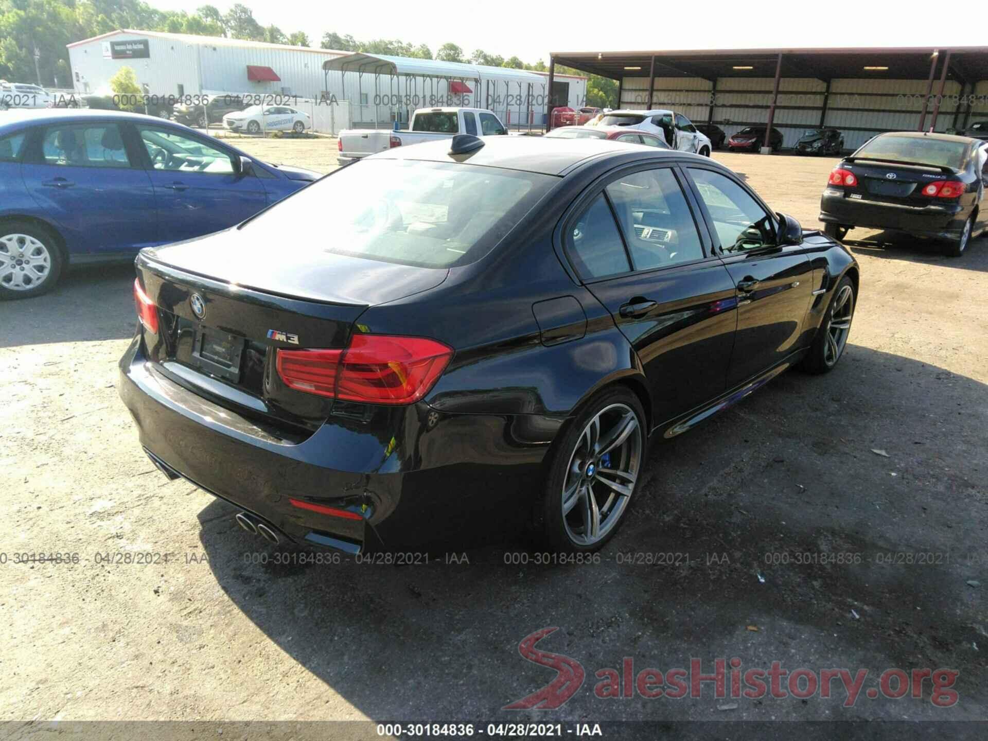 WBS8M9C51J5J80055 2018 BMW M3