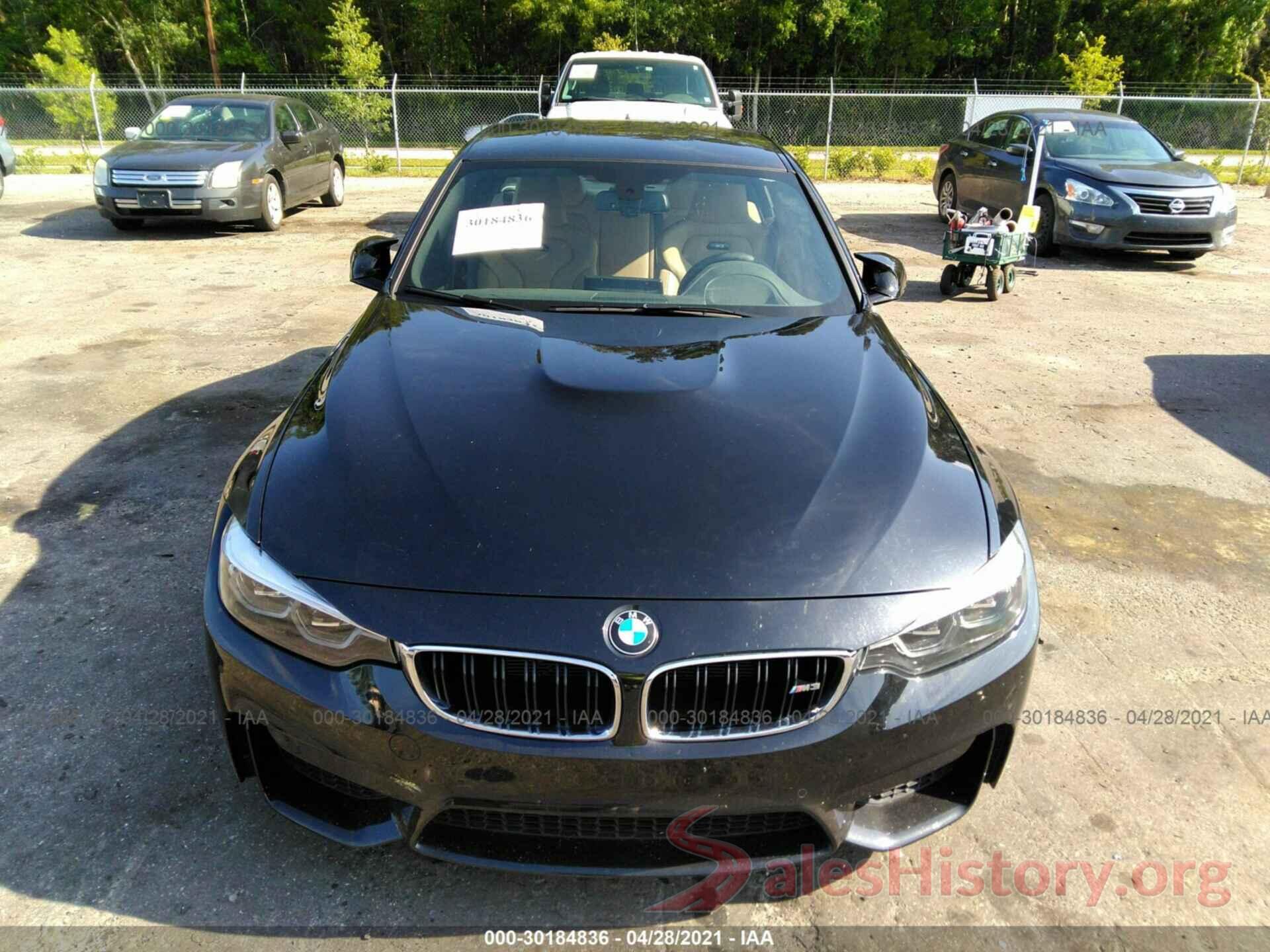 WBS8M9C51J5J80055 2018 BMW M3