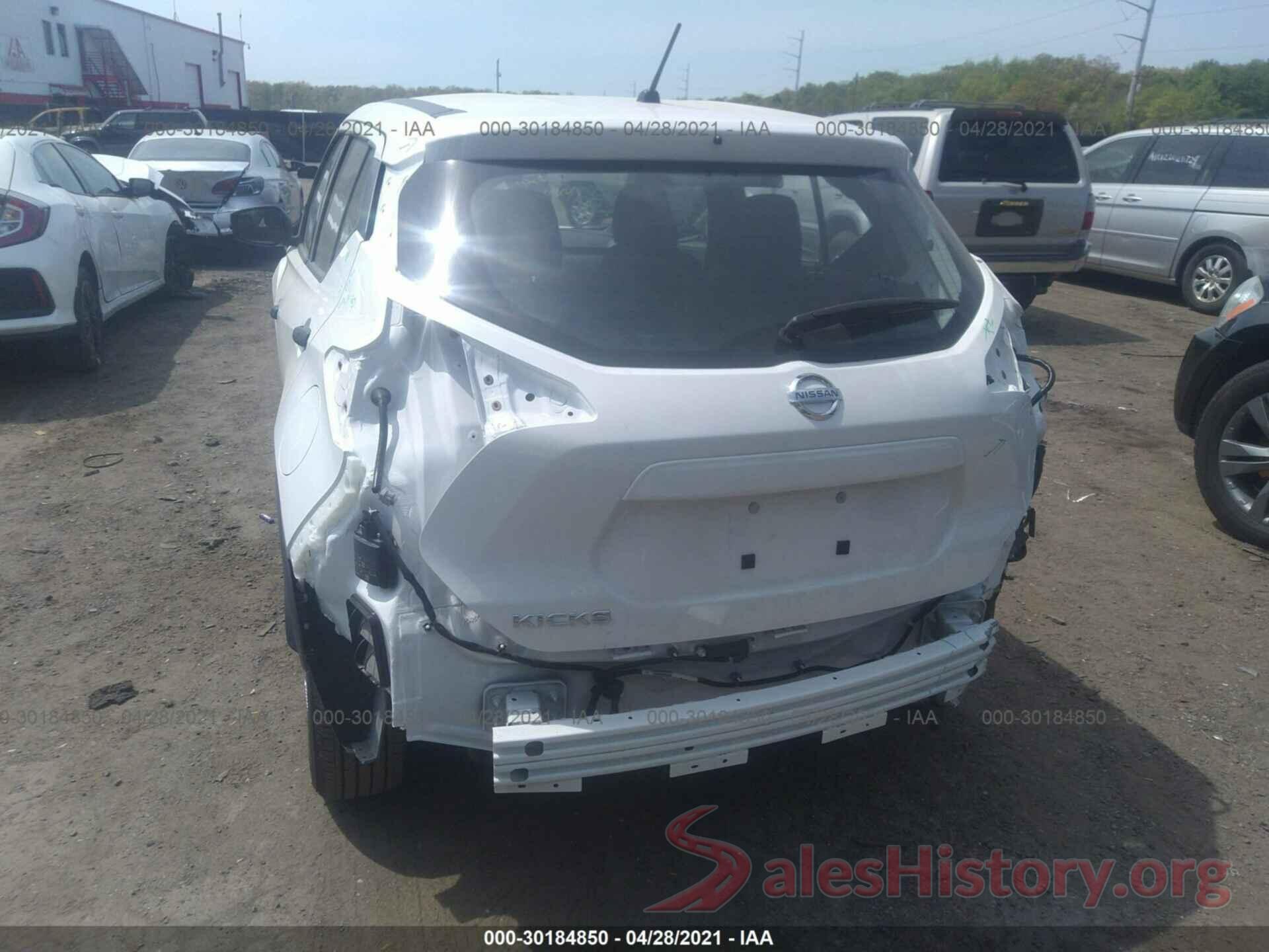 3N1CP5BV1LL574647 2020 NISSAN KICKS