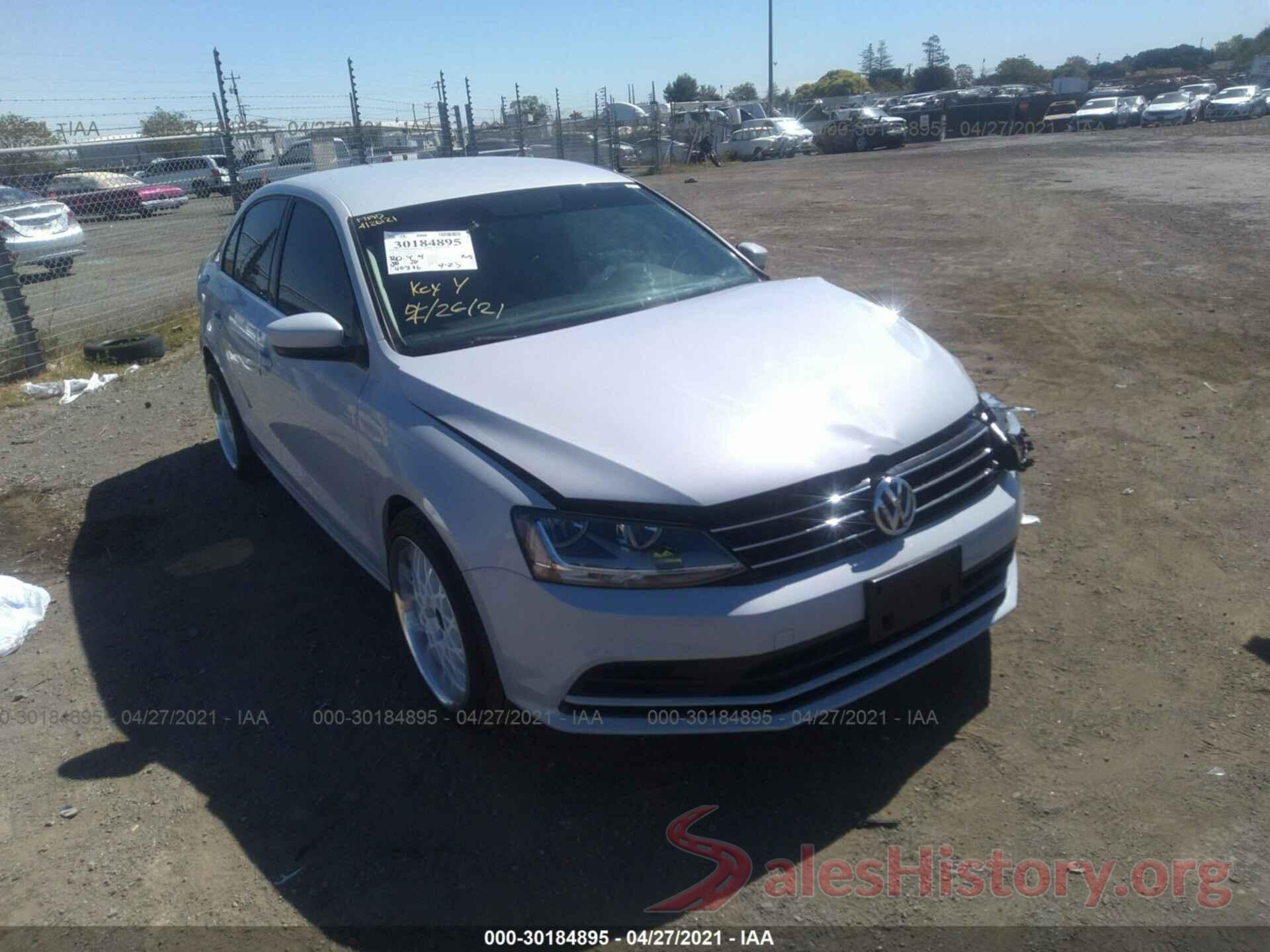 3VW2B7AJ3HM308885 2017 VOLKSWAGEN JETTA