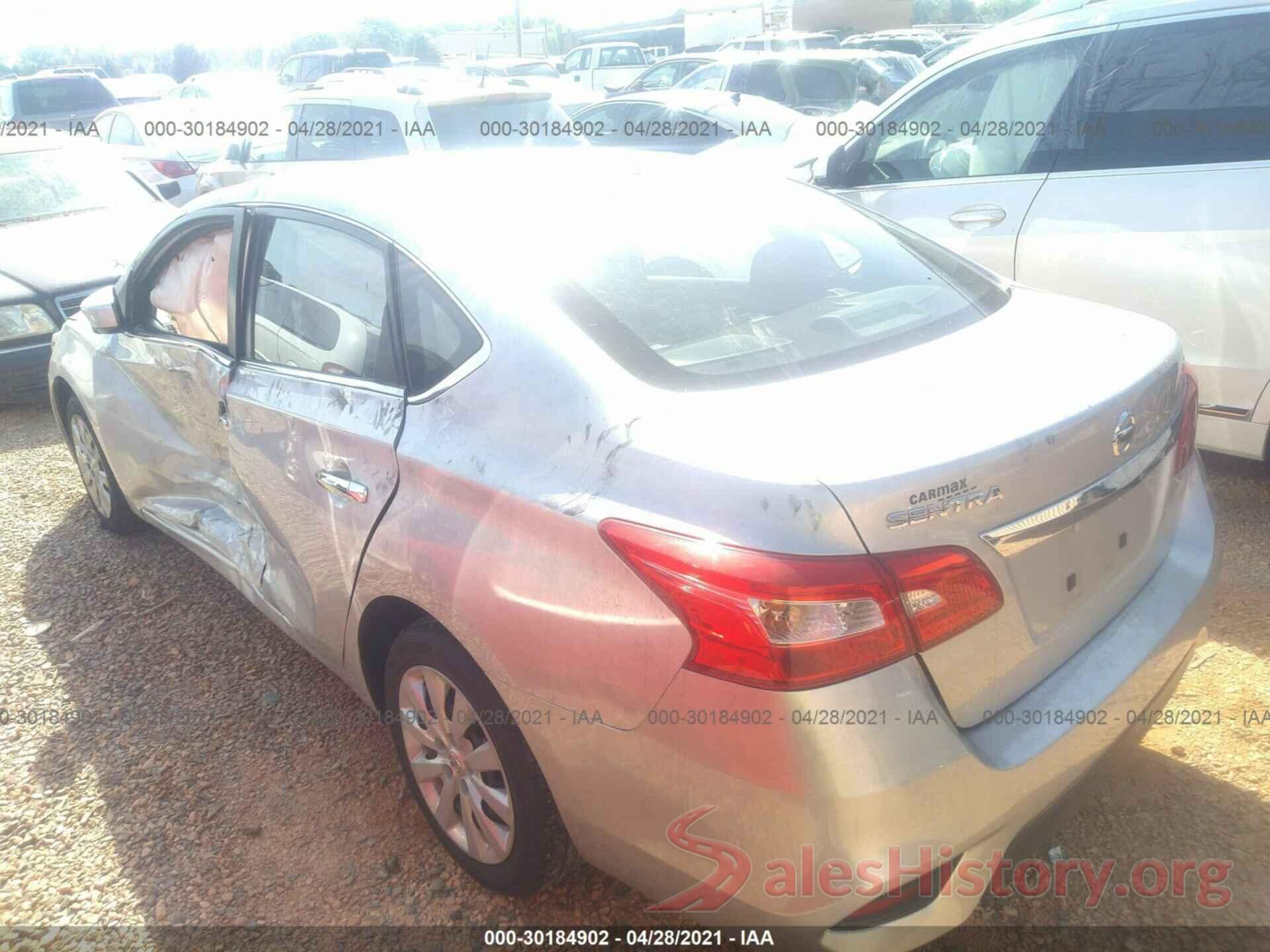 3N1AB7AP3HL698396 2017 NISSAN SENTRA