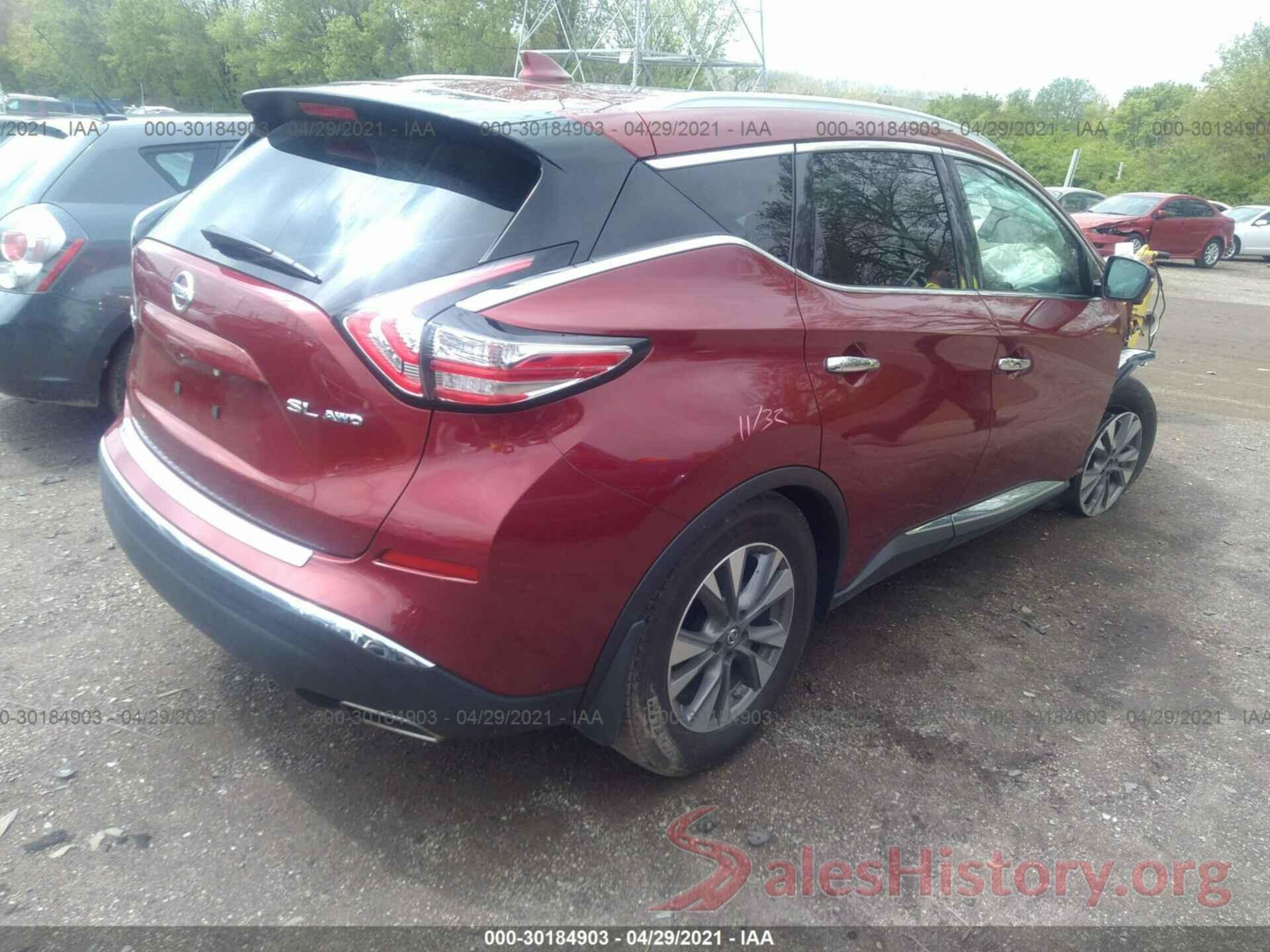 5N1AZ2MH0JN201077 2018 NISSAN MURANO