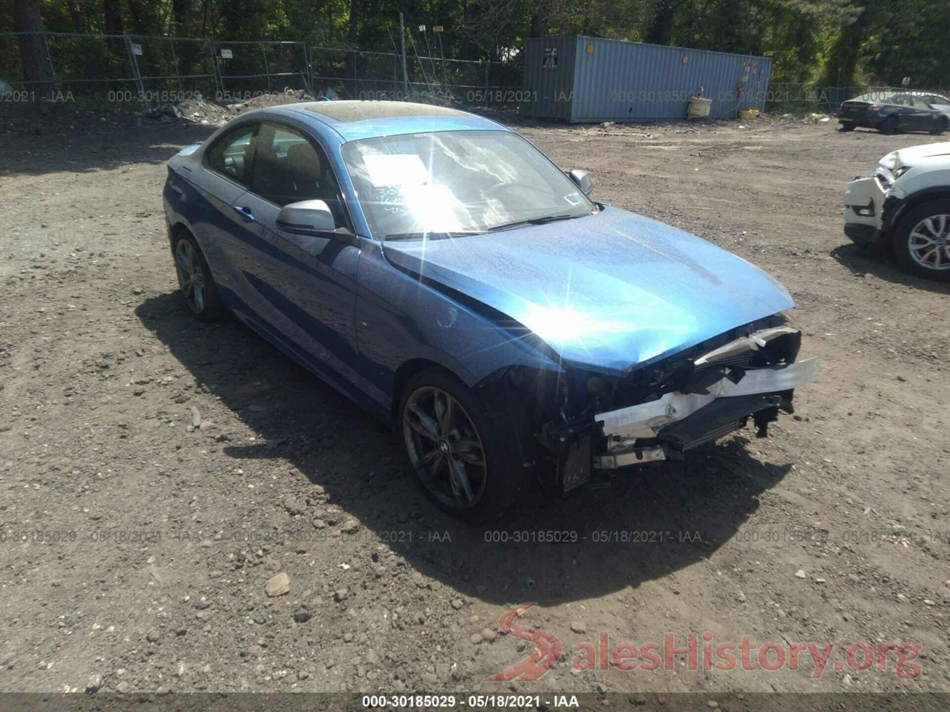 WBA1J9C52GV696254 2016 BMW 2 SERIES