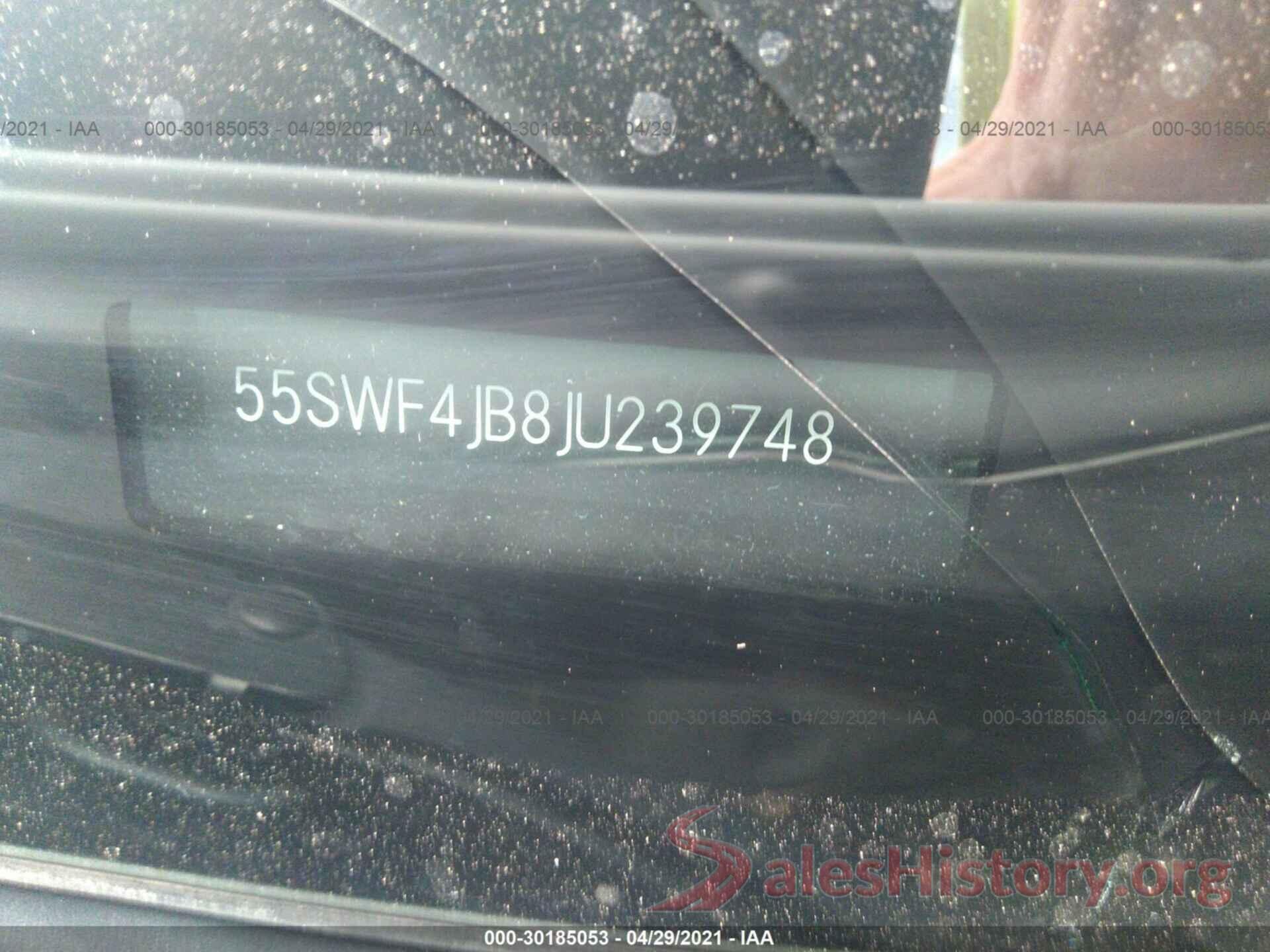 55SWF4JB8JU239748 2018 MERCEDES-BENZ C-CLASS