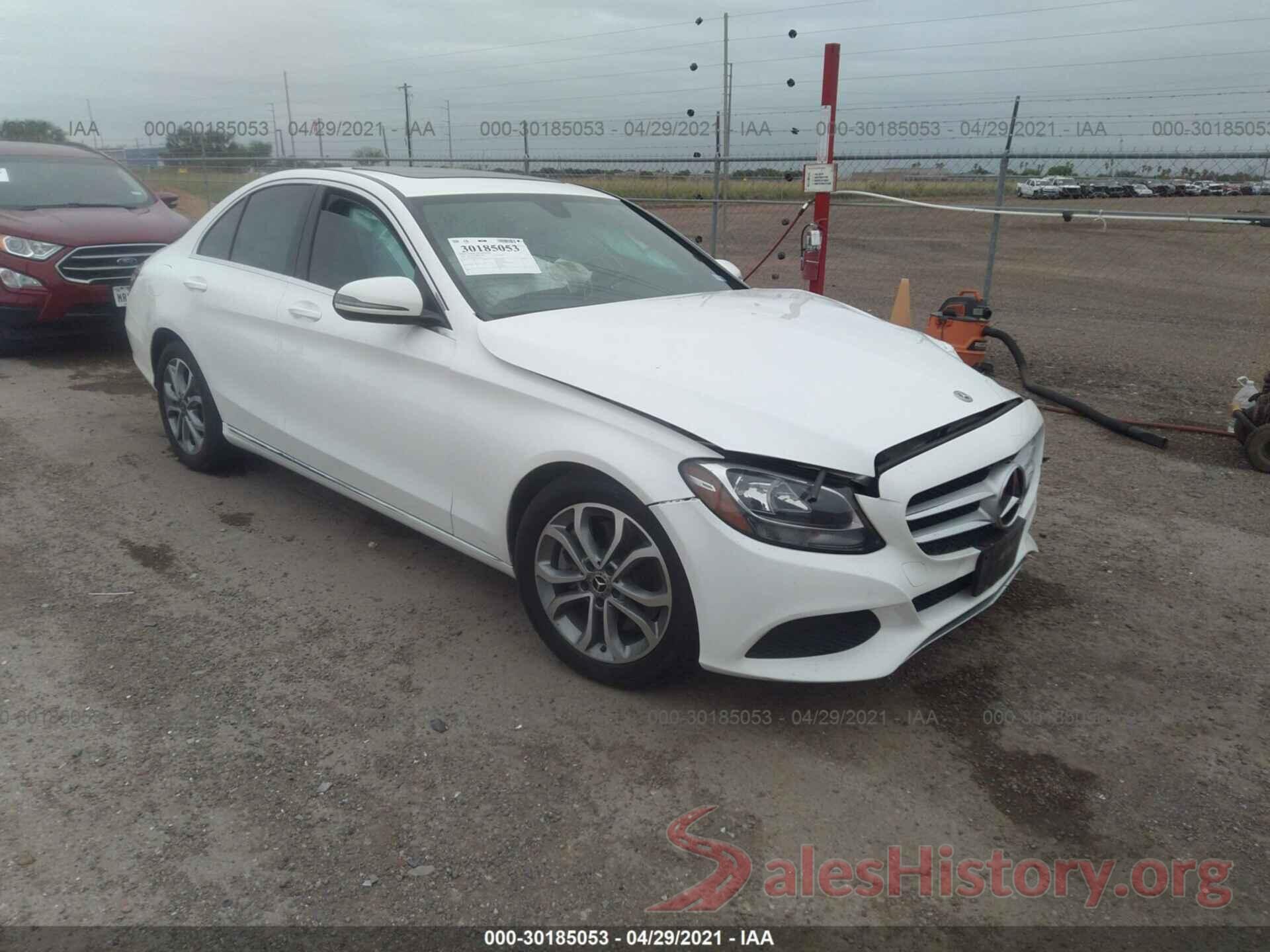 55SWF4JB8JU239748 2018 MERCEDES-BENZ C-CLASS