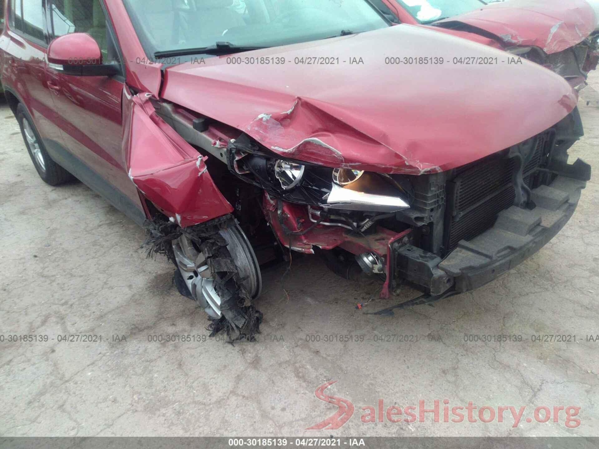 WVGBV7AX7GW025091 2016 VOLKSWAGEN TIGUAN