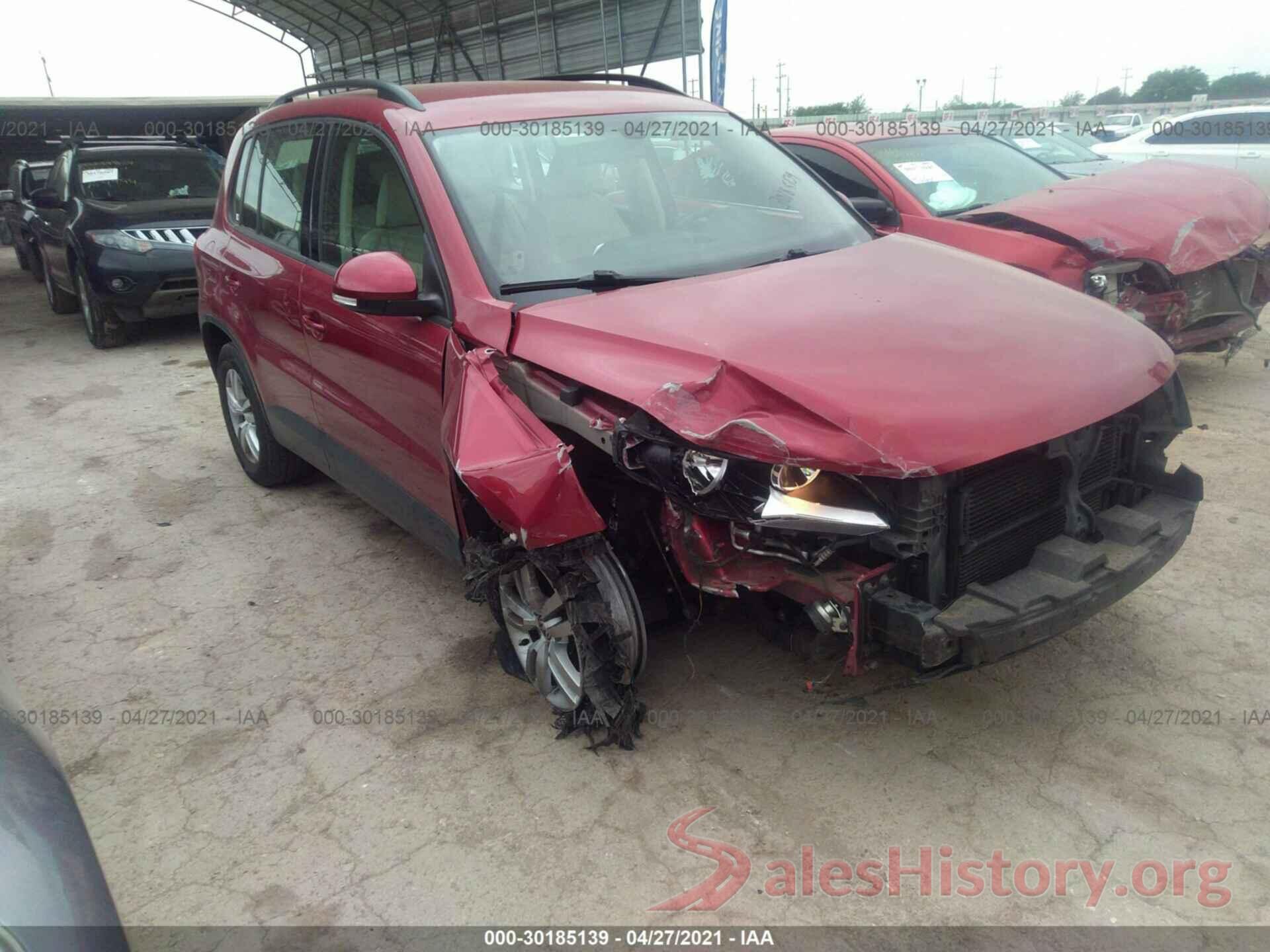 WVGBV7AX7GW025091 2016 VOLKSWAGEN TIGUAN