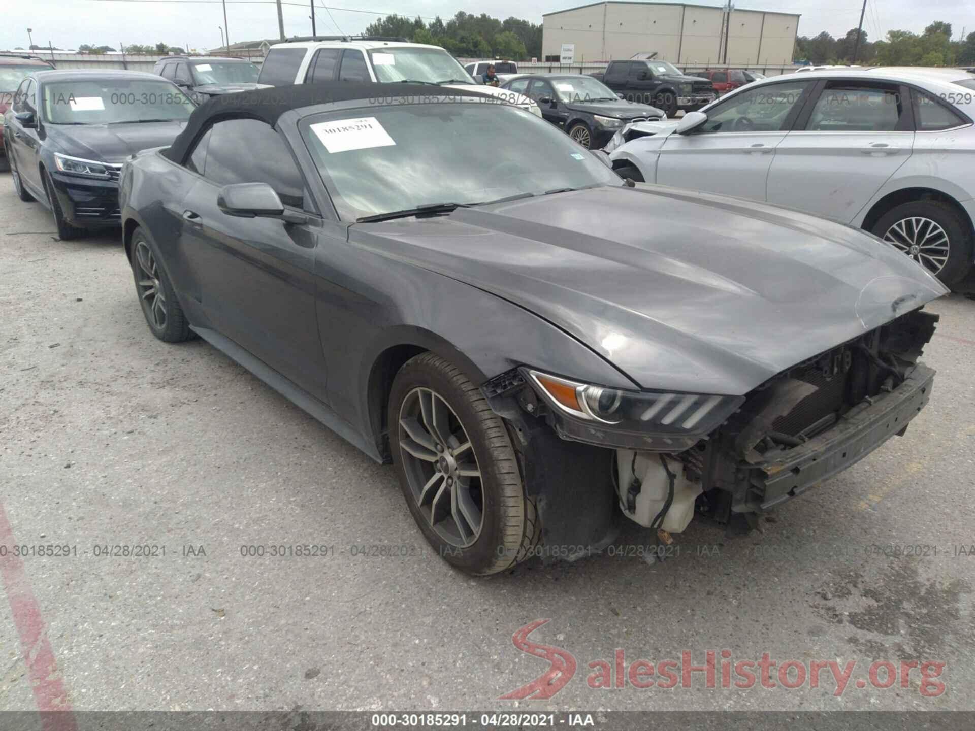 1FATP8UH3G5227001 2016 FORD MUSTANG