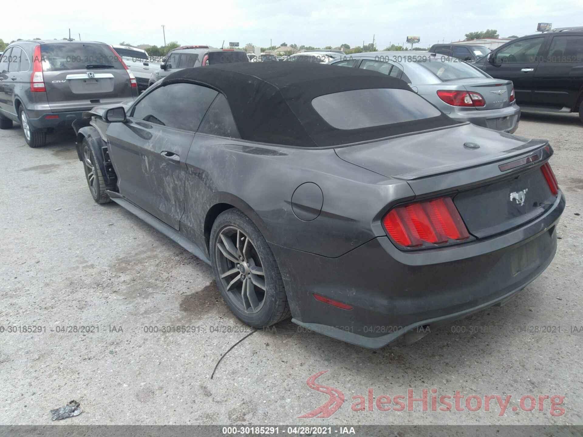 1FATP8UH3G5227001 2016 FORD MUSTANG