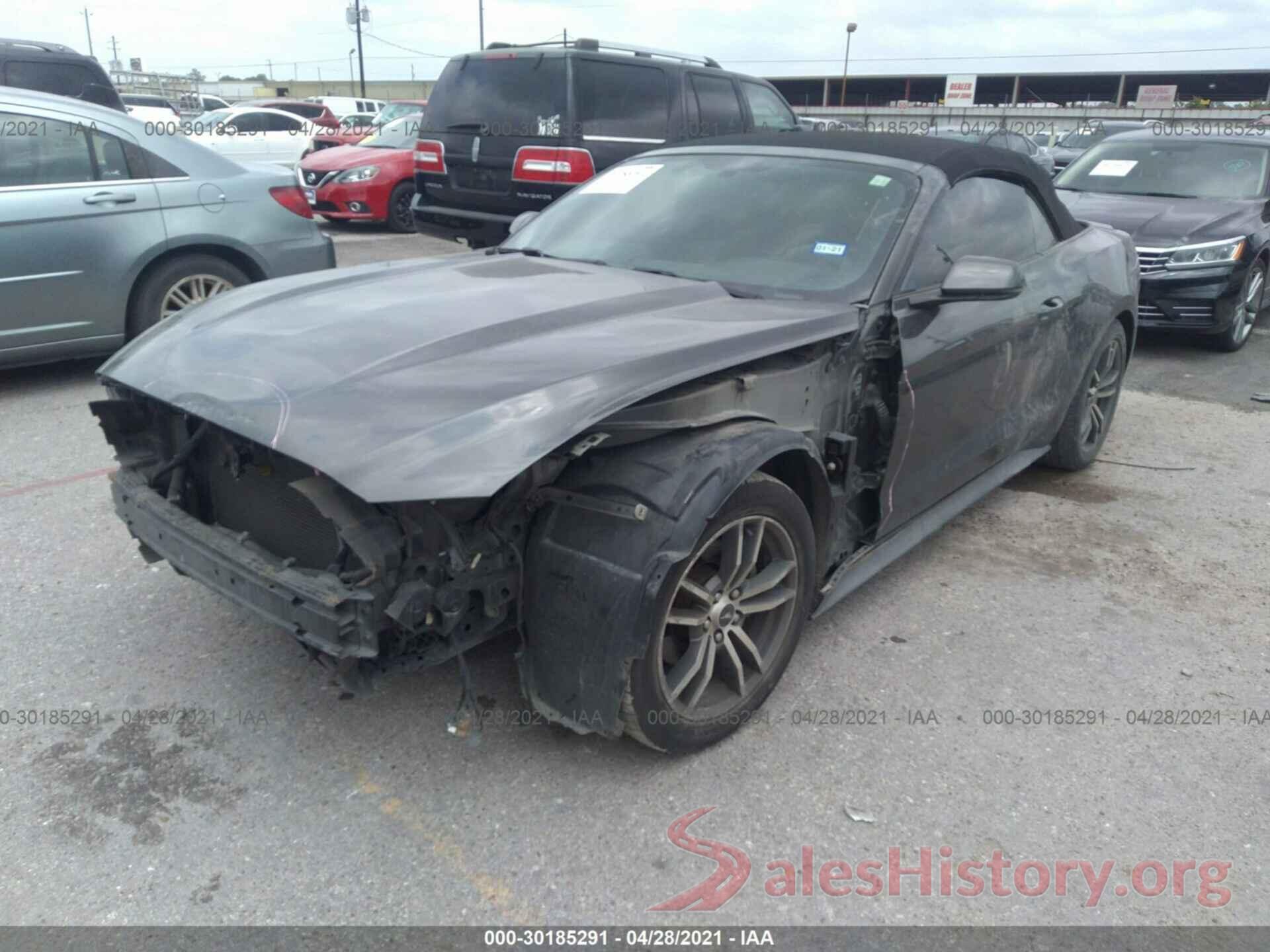 1FATP8UH3G5227001 2016 FORD MUSTANG