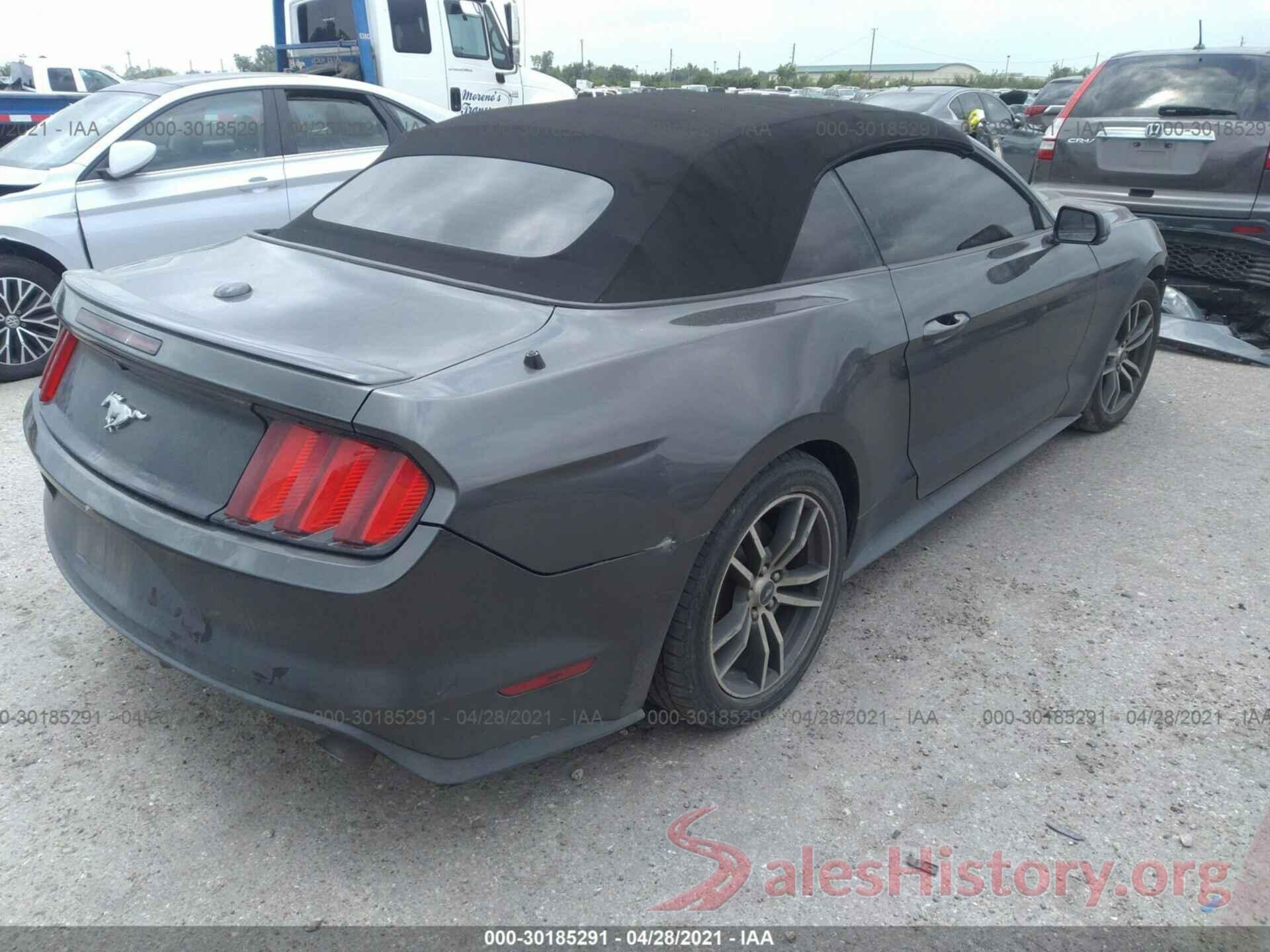 1FATP8UH3G5227001 2016 FORD MUSTANG