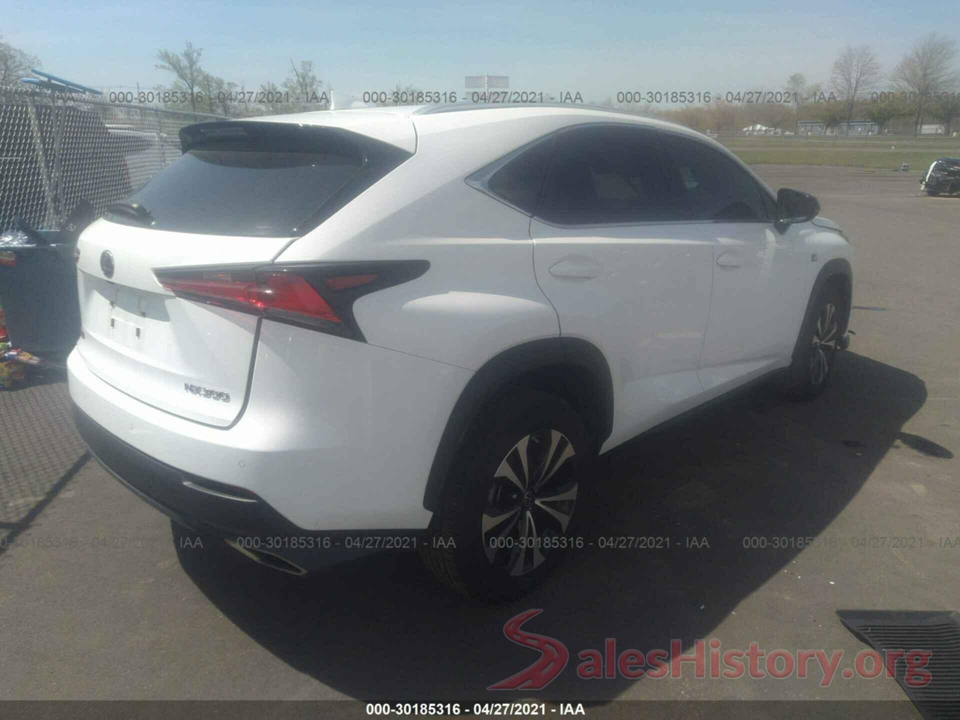 JTJSARDZ4L2231329 2020 LEXUS NX