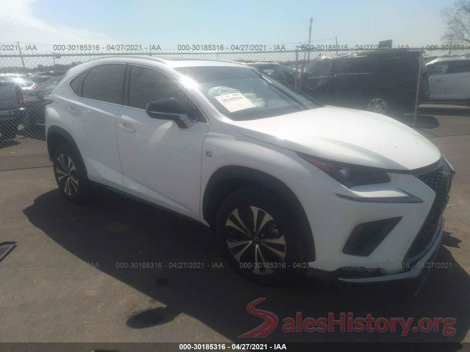 JTJSARDZ4L2231329 2020 LEXUS NX