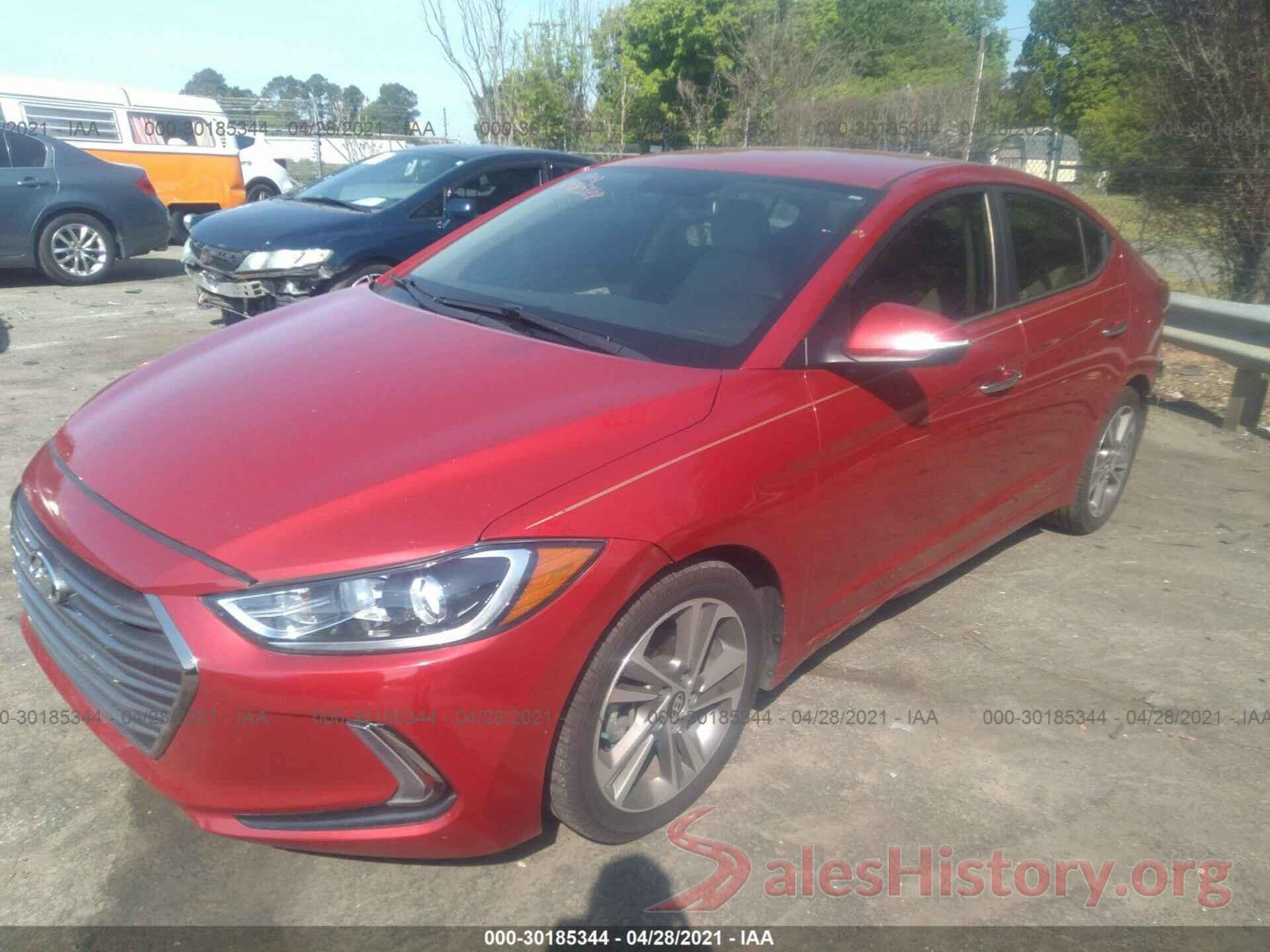 5NPD84LF4HH056507 2017 HYUNDAI ELANTRA