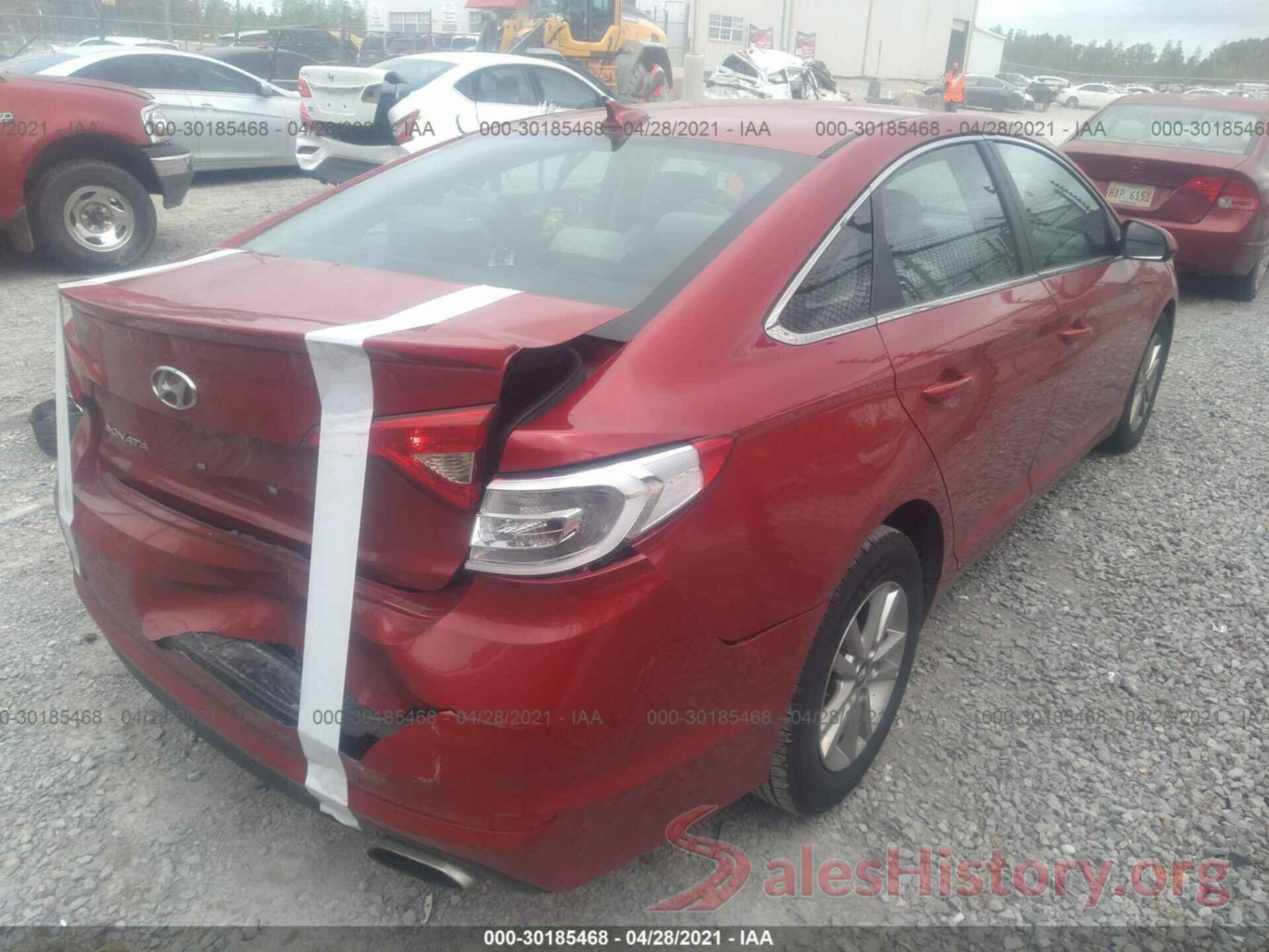 5NPE24AF2HH533914 2017 HYUNDAI SONATA