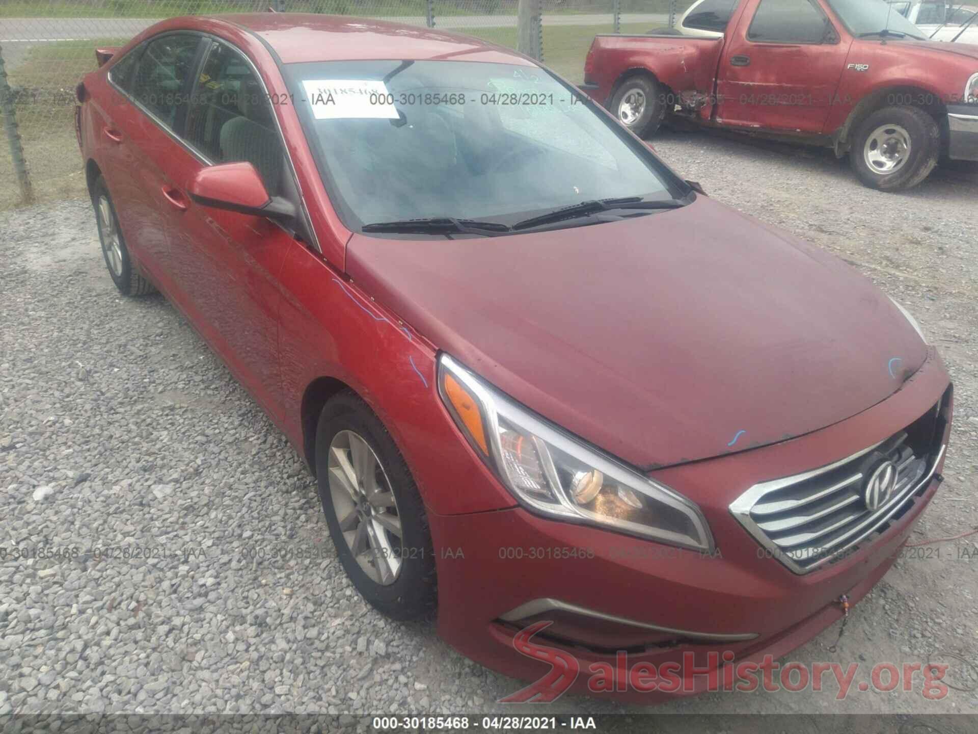 5NPE24AF2HH533914 2017 HYUNDAI SONATA