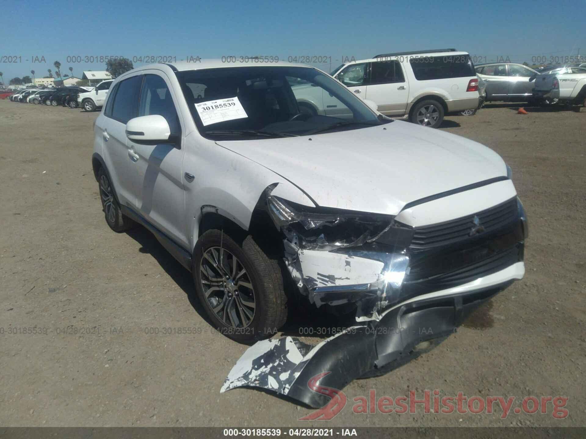 JA4AP3AU1HZ053178 2017 MITSUBISHI OUTLANDER SPORT