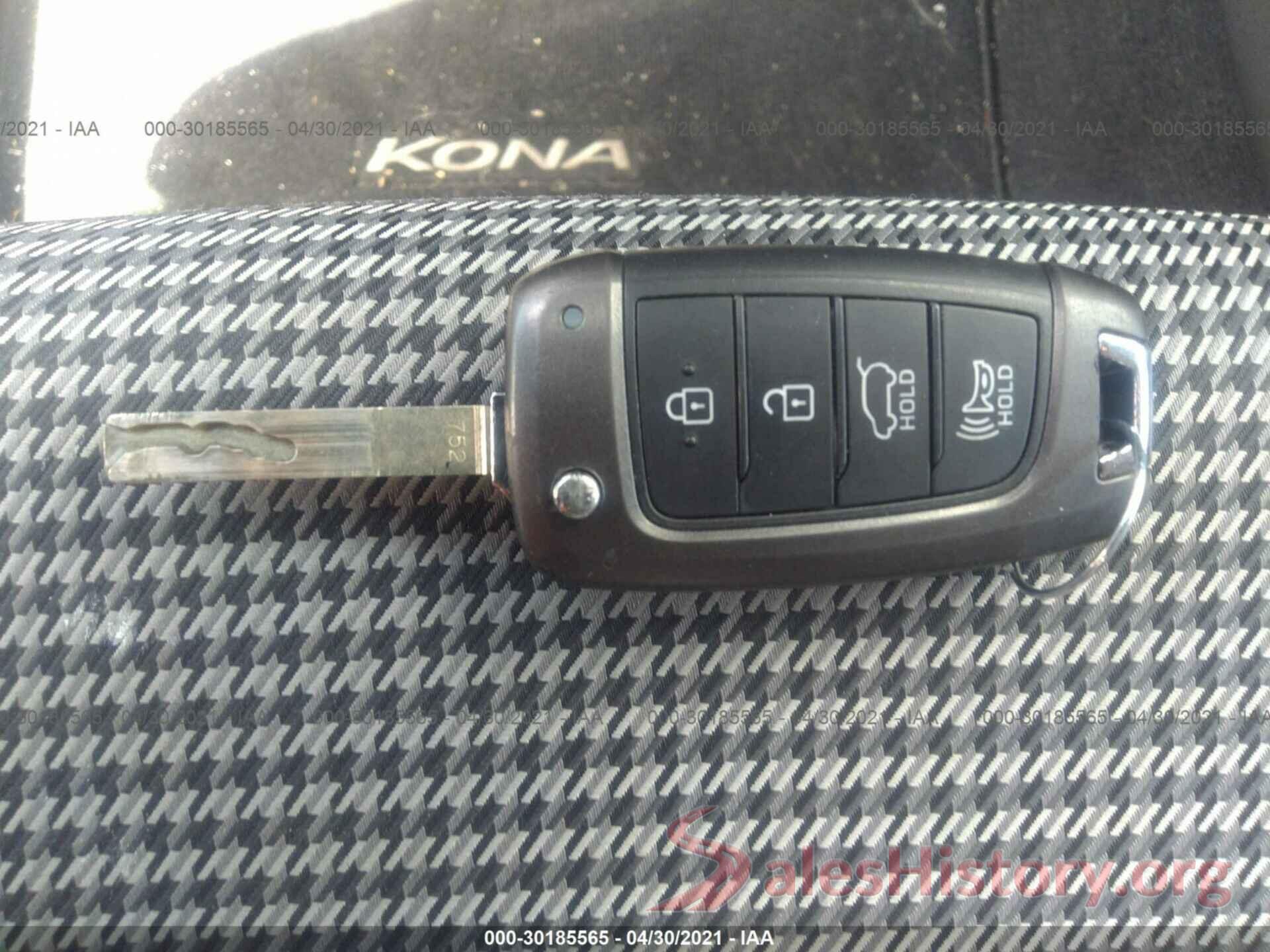 KM8K1CAA4JU096056 2018 HYUNDAI KONA