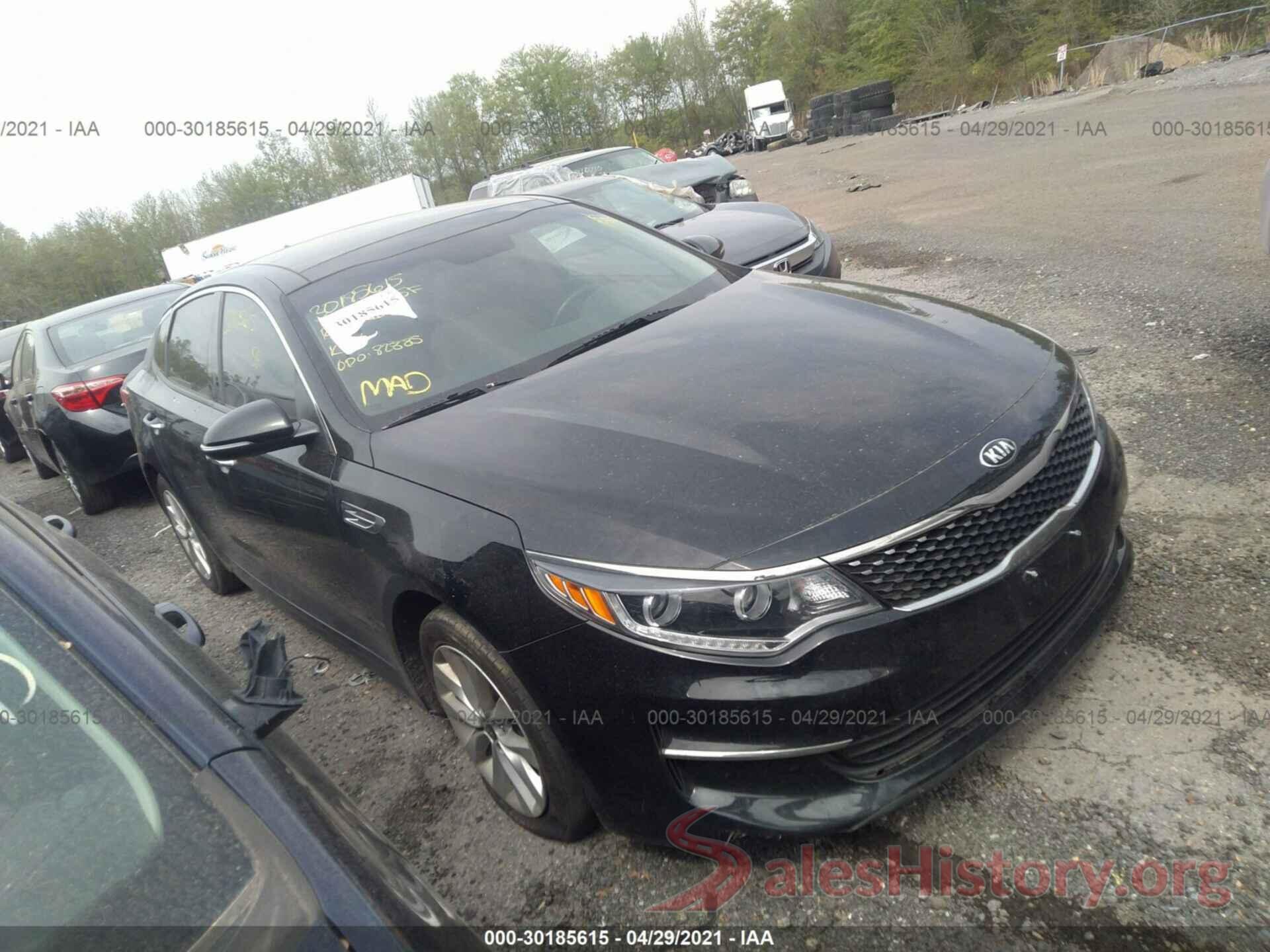 5XXGU4L33HG144751 2017 KIA OPTIMA