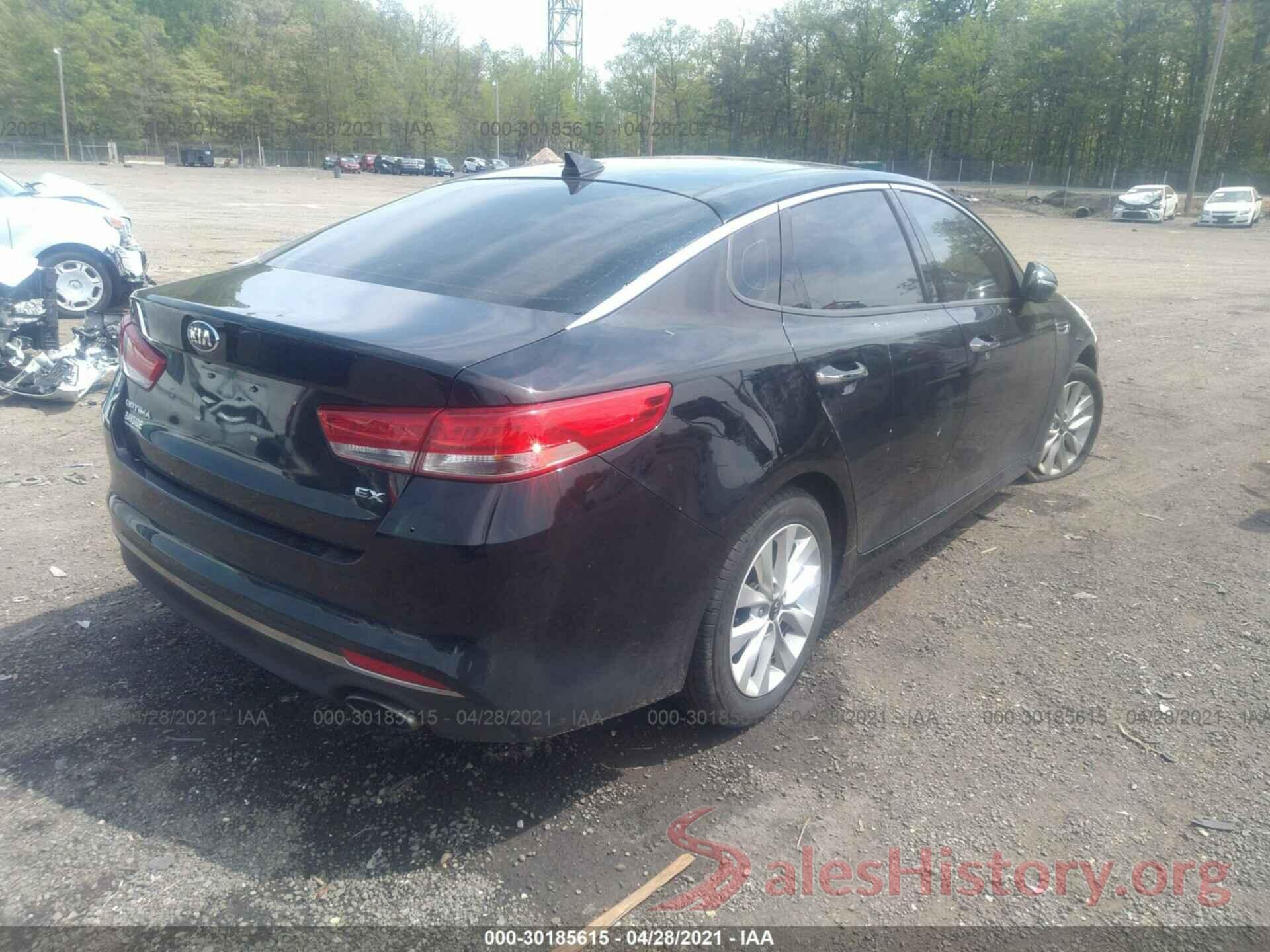 5XXGU4L33HG144751 2017 KIA OPTIMA