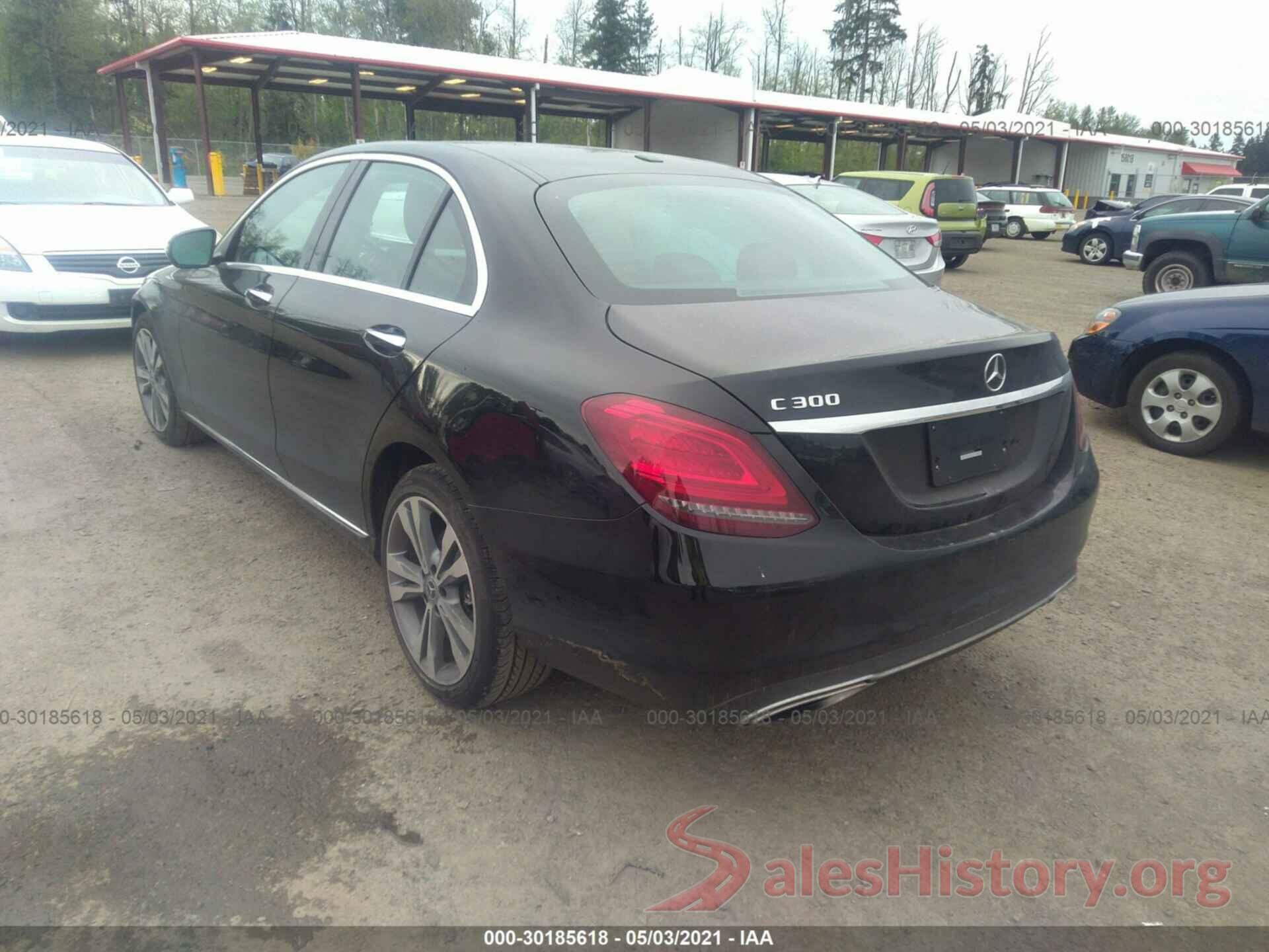 55SWF8DB1KU307246 2019 MERCEDES-BENZ C-CLASS