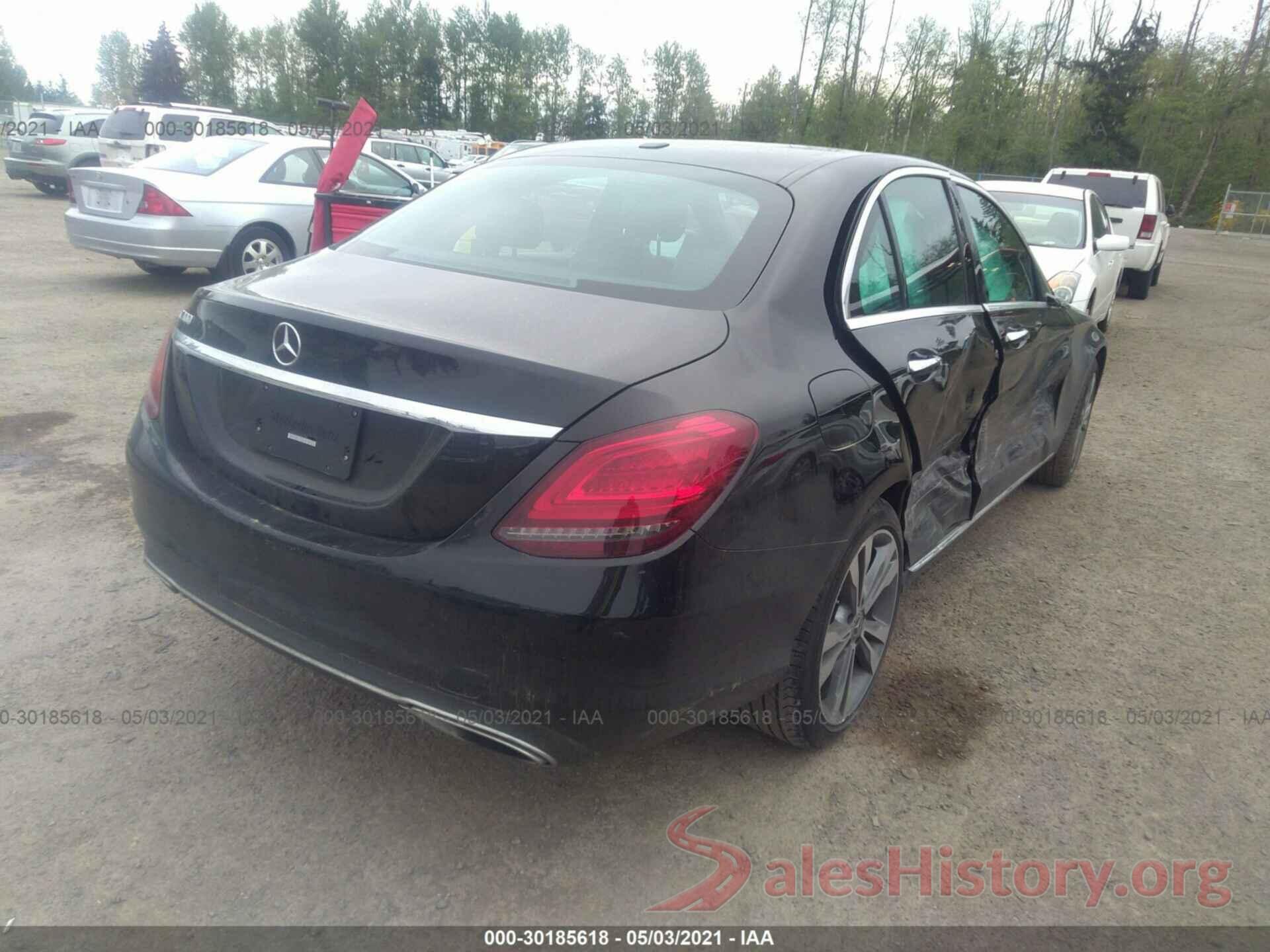 55SWF8DB1KU307246 2019 MERCEDES-BENZ C-CLASS