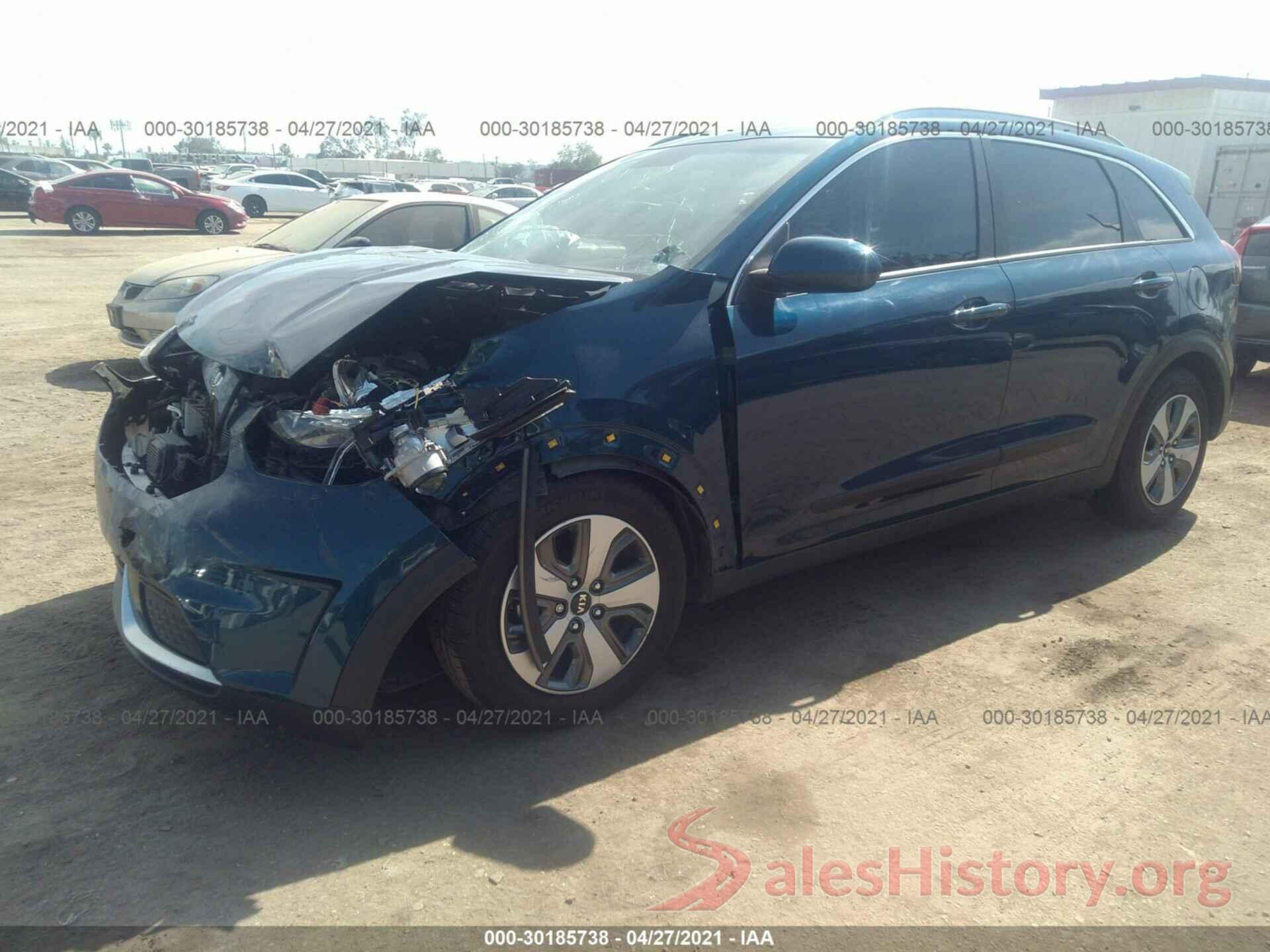 KNDCB3LC8K5346088 2019 KIA NIRO