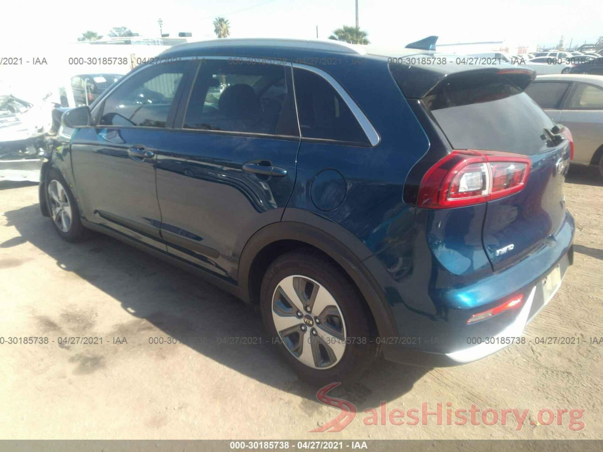 KNDCB3LC8K5346088 2019 KIA NIRO