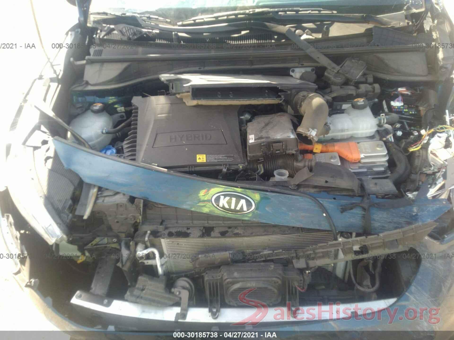 KNDCB3LC8K5346088 2019 KIA NIRO