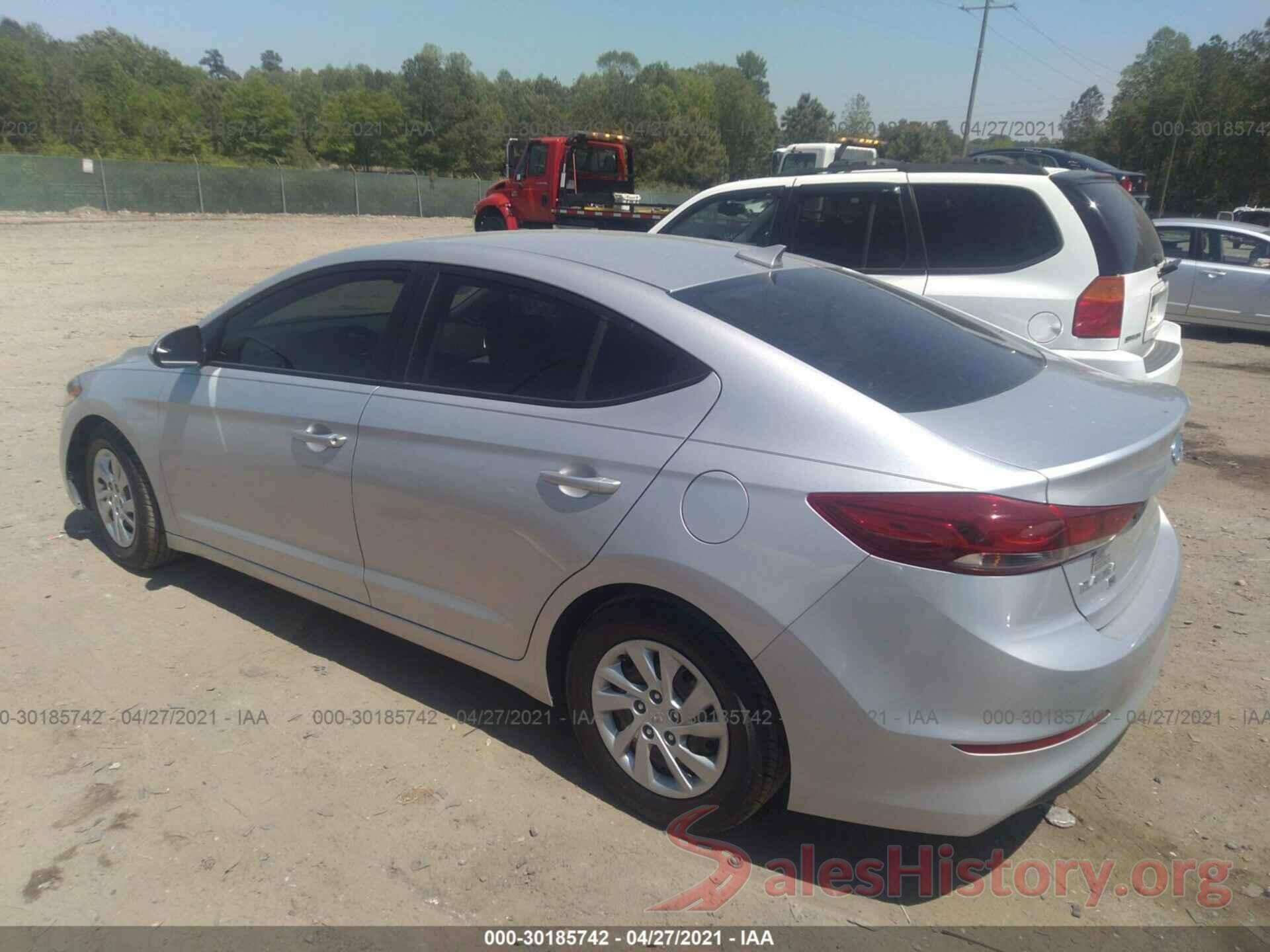 5NPD74LF1HH210349 2017 HYUNDAI ELANTRA