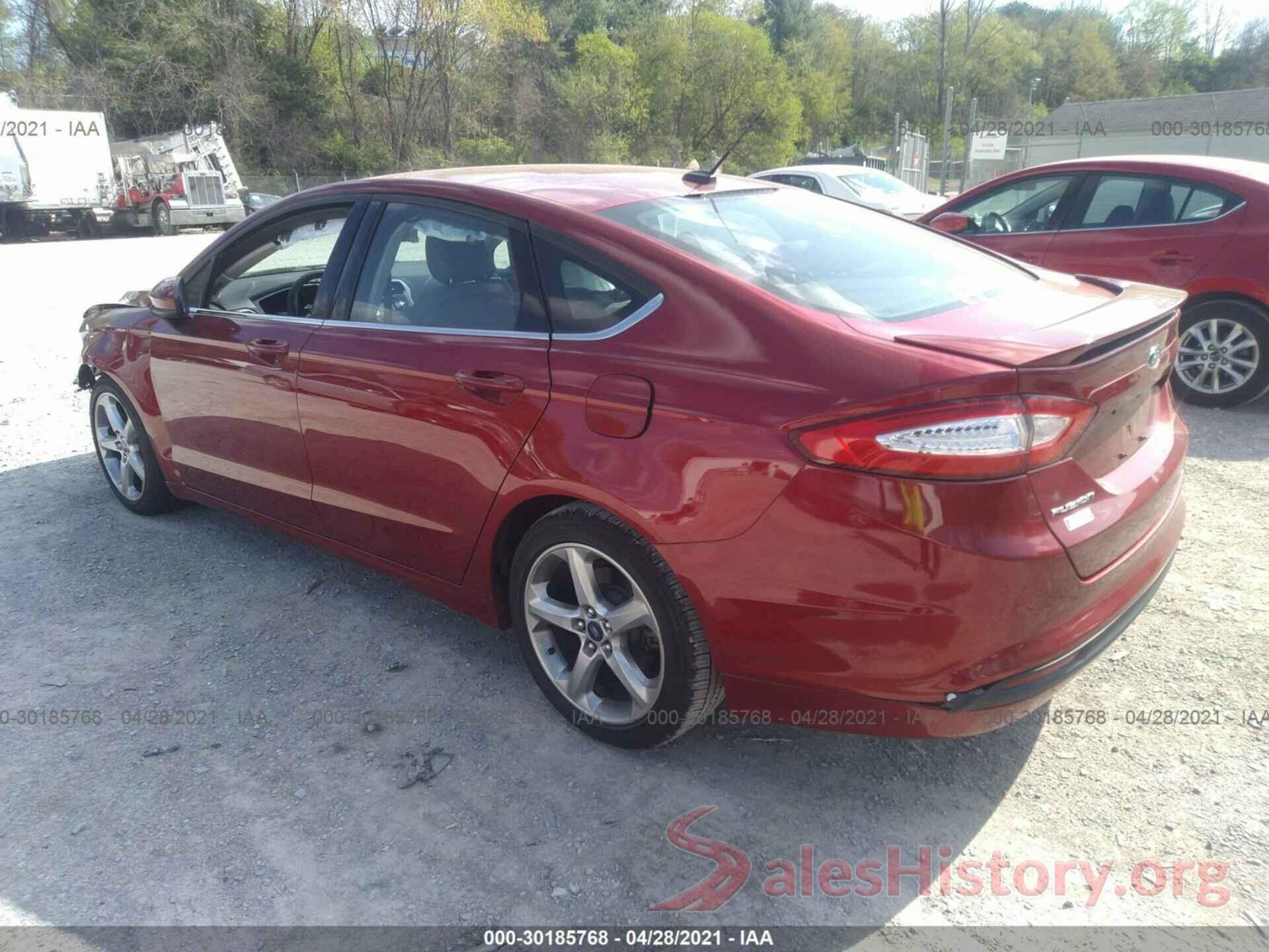 3FA6P0G76GR249637 2016 FORD FUSION