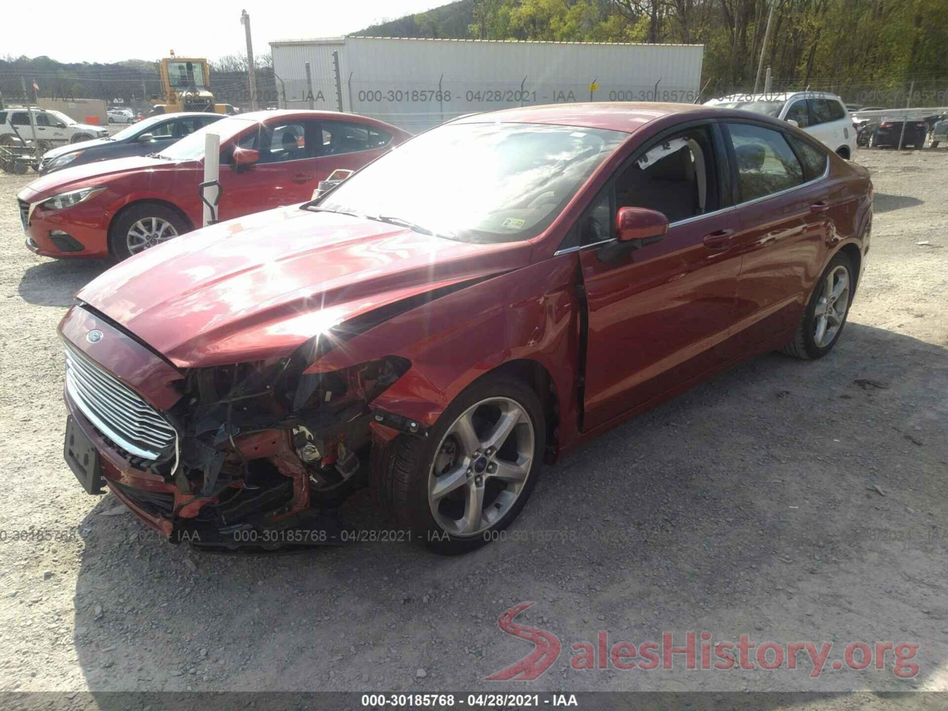 3FA6P0G76GR249637 2016 FORD FUSION