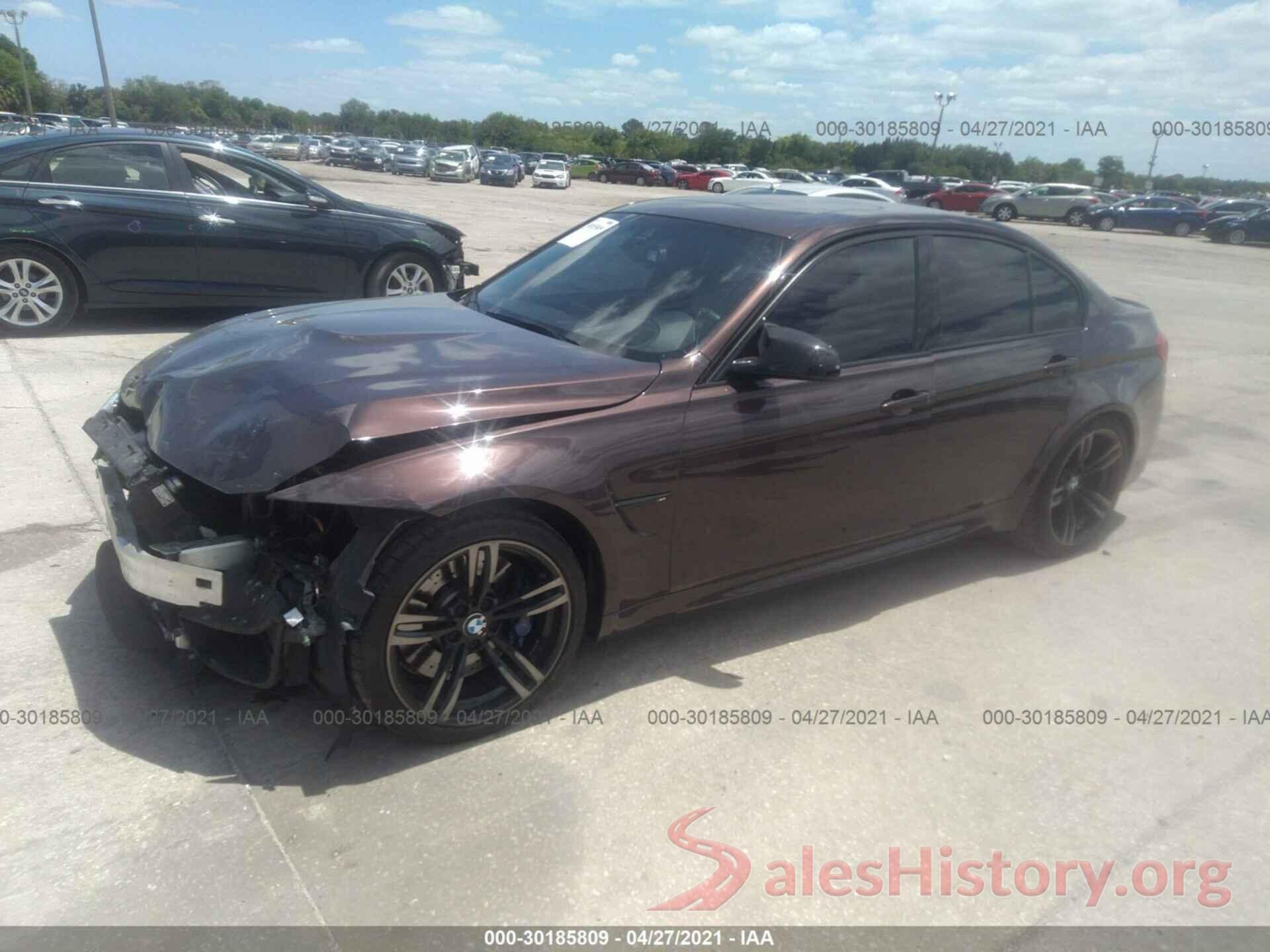 WBS8M9C59G5D30697 2016 BMW M3