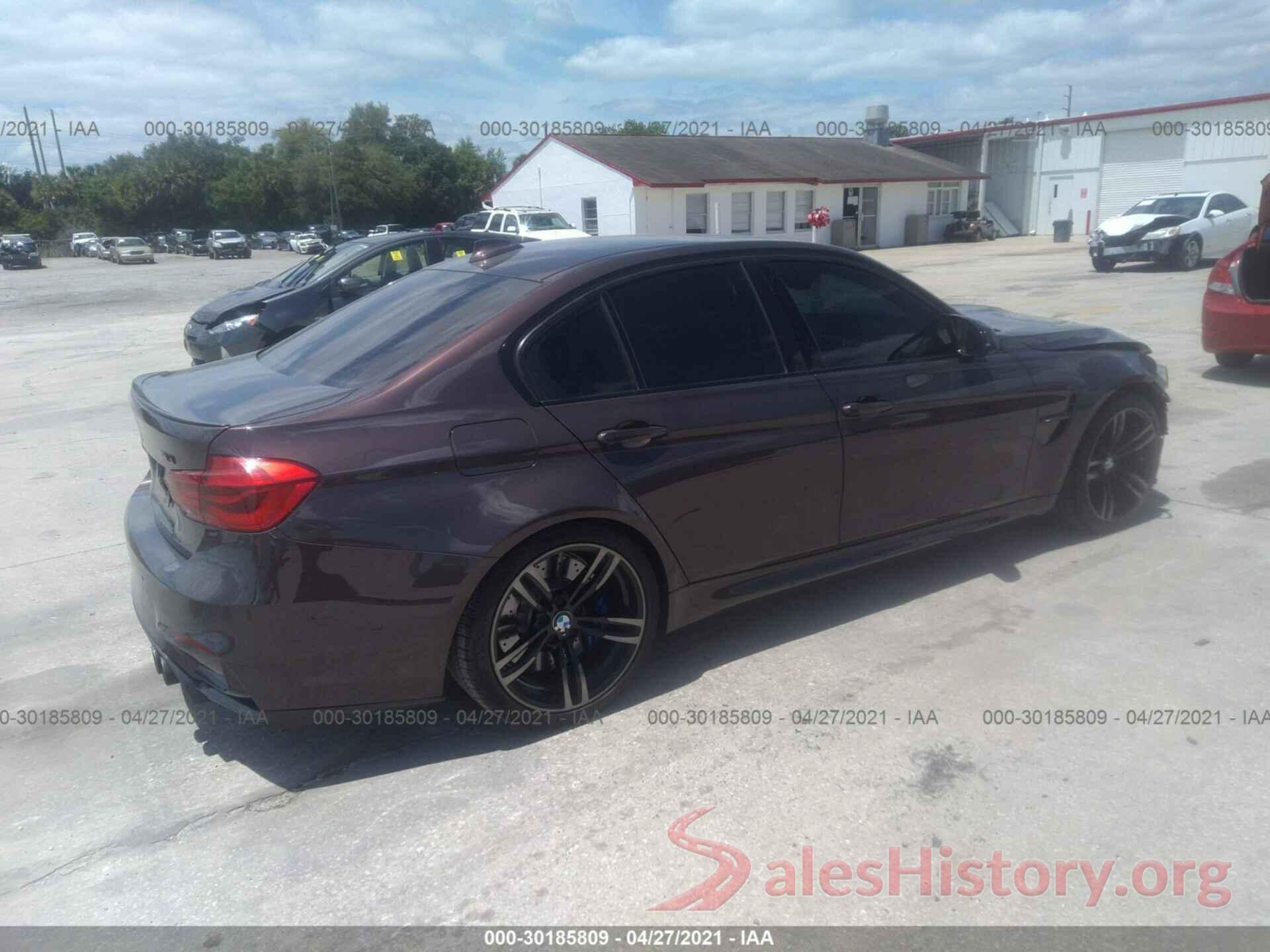 WBS8M9C59G5D30697 2016 BMW M3