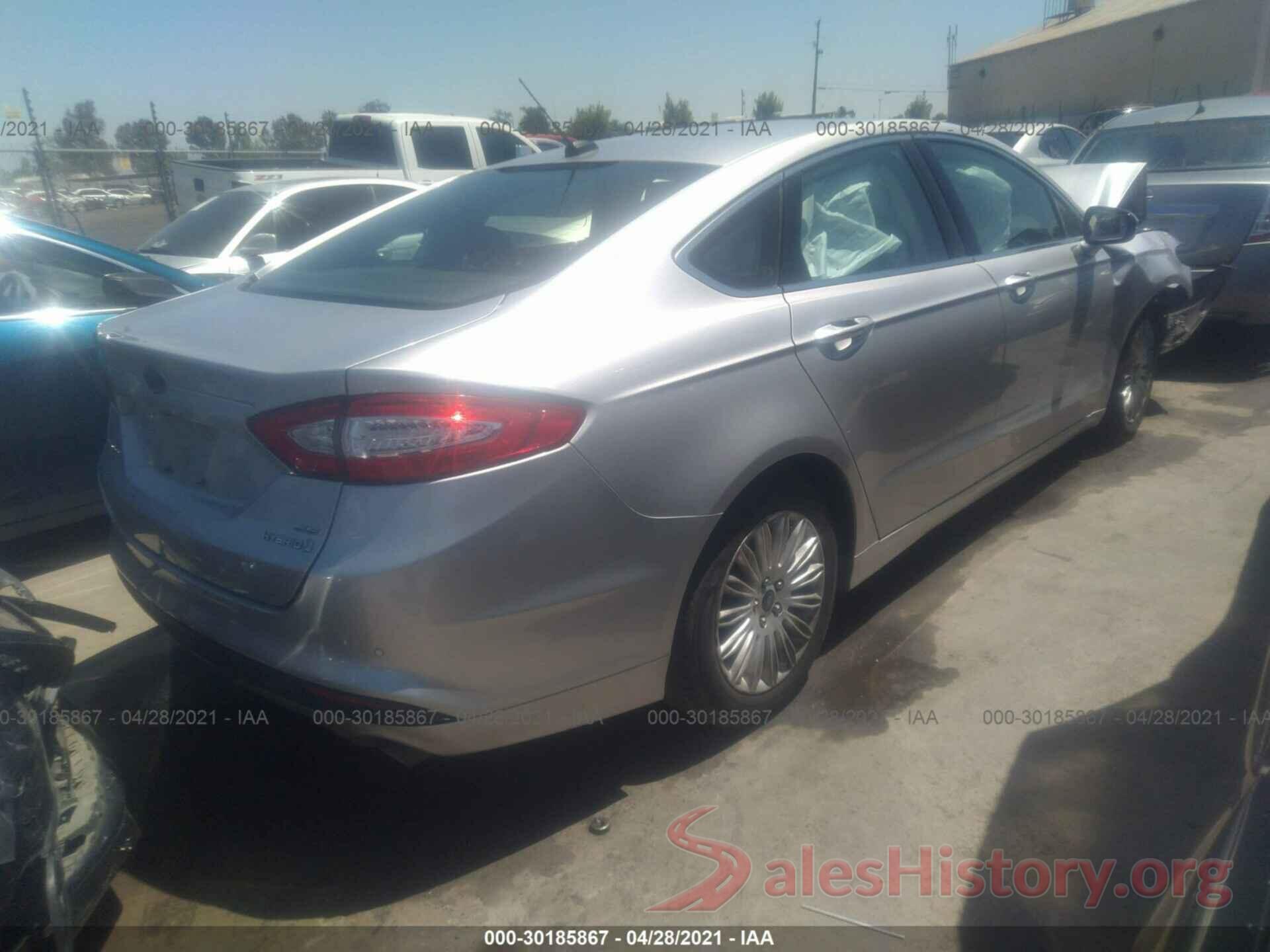 3FA6P0LU7GR405101 2016 FORD FUSION