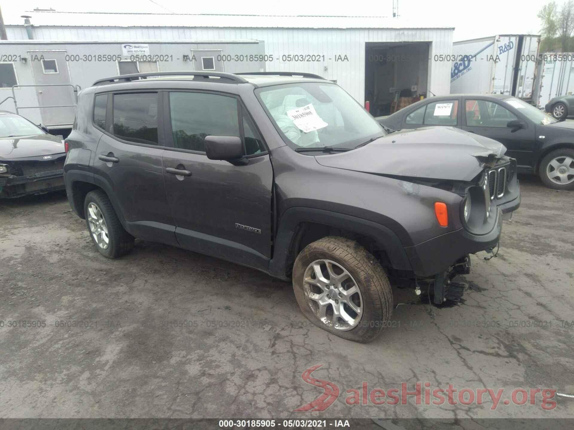 ZACCJBBB8HPE65524 2017 JEEP RENEGADE