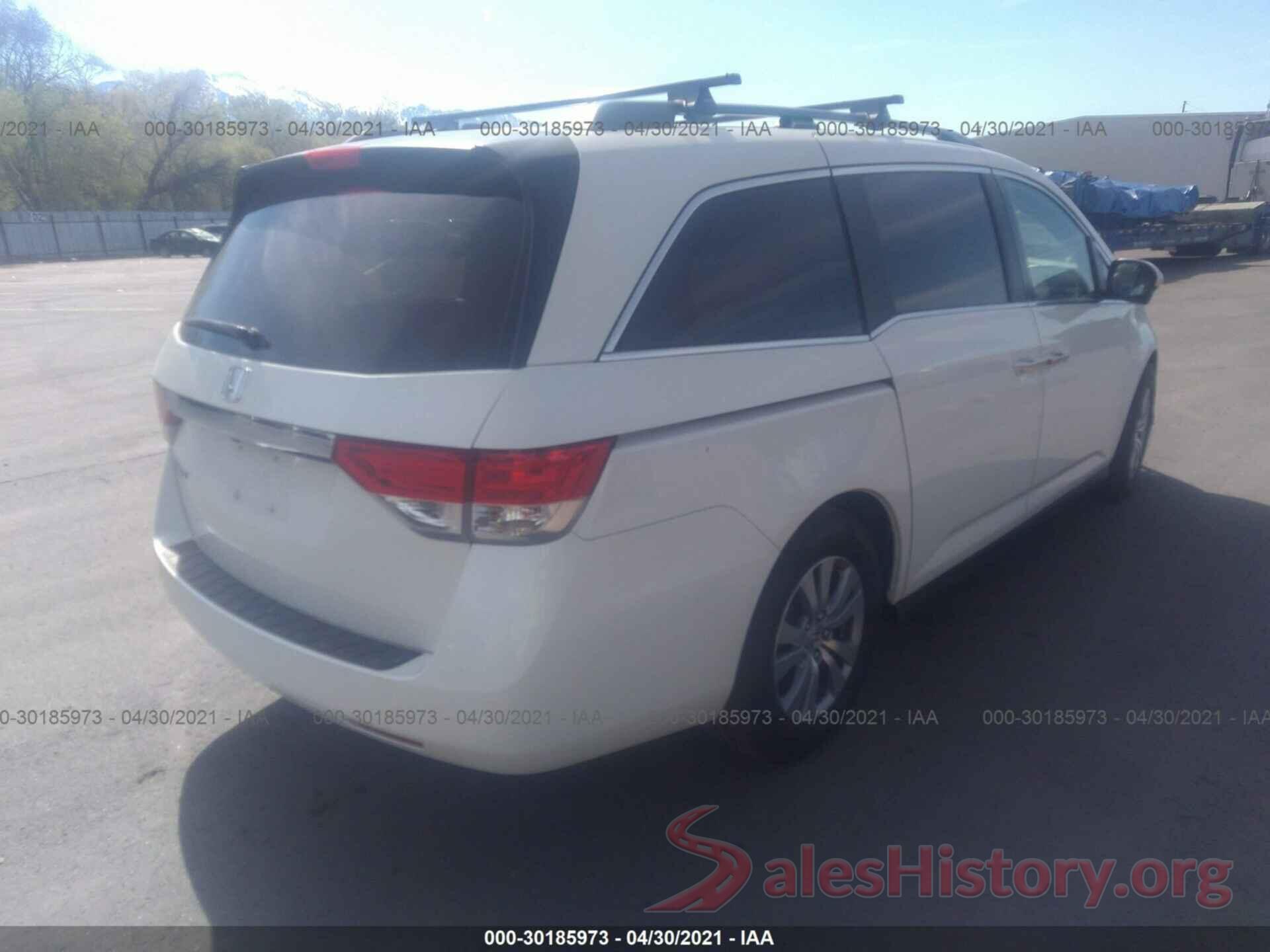 5FNRL5H62HB010529 2017 HONDA ODYSSEY