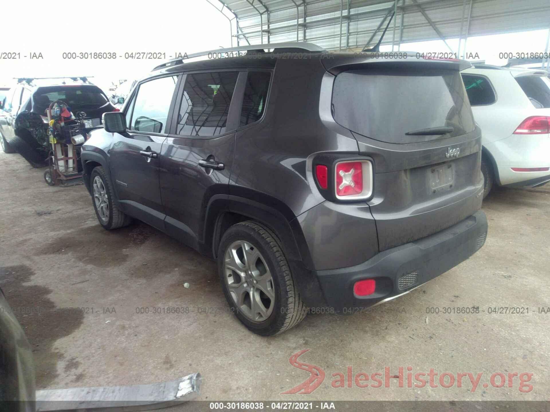 ZACCJADB4HPG20996 2017 JEEP RENEGADE