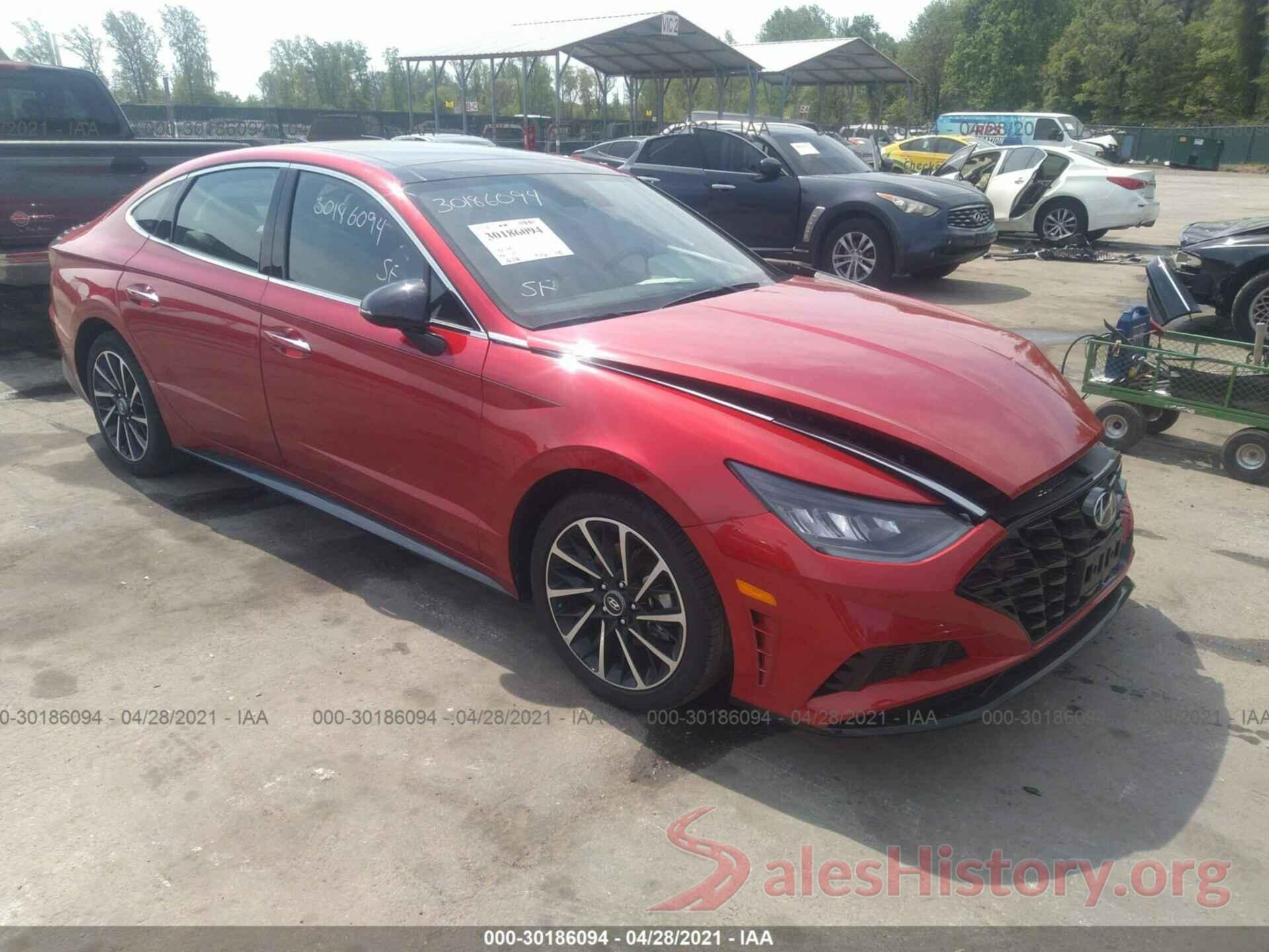 5NPEJ4J2XLH006910 2020 HYUNDAI SONATA