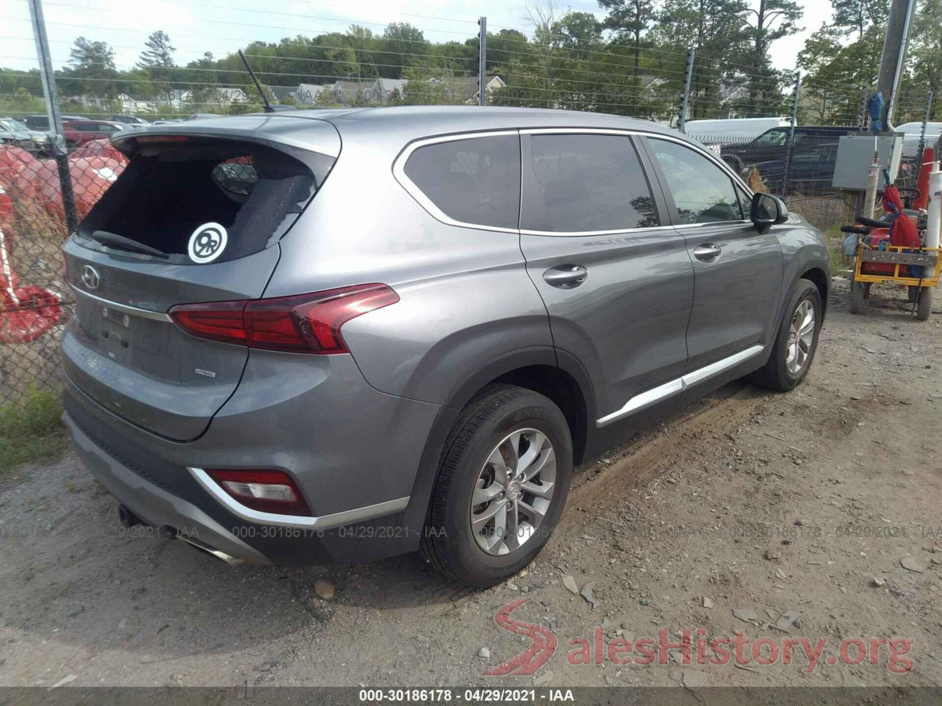 5NMS2CAD0KH085401 2019 HYUNDAI SANTA FE