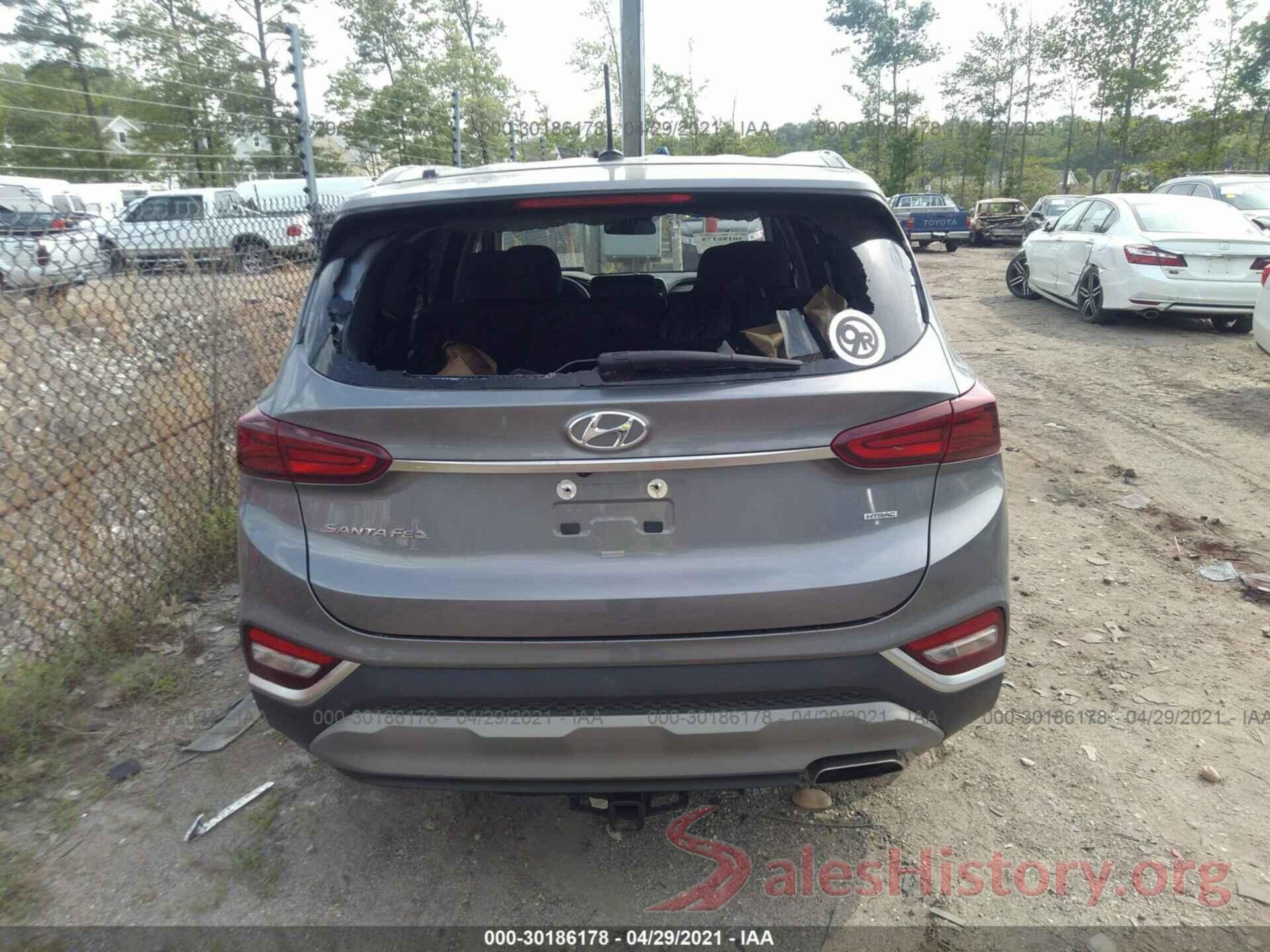 5NMS2CAD0KH085401 2019 HYUNDAI SANTA FE